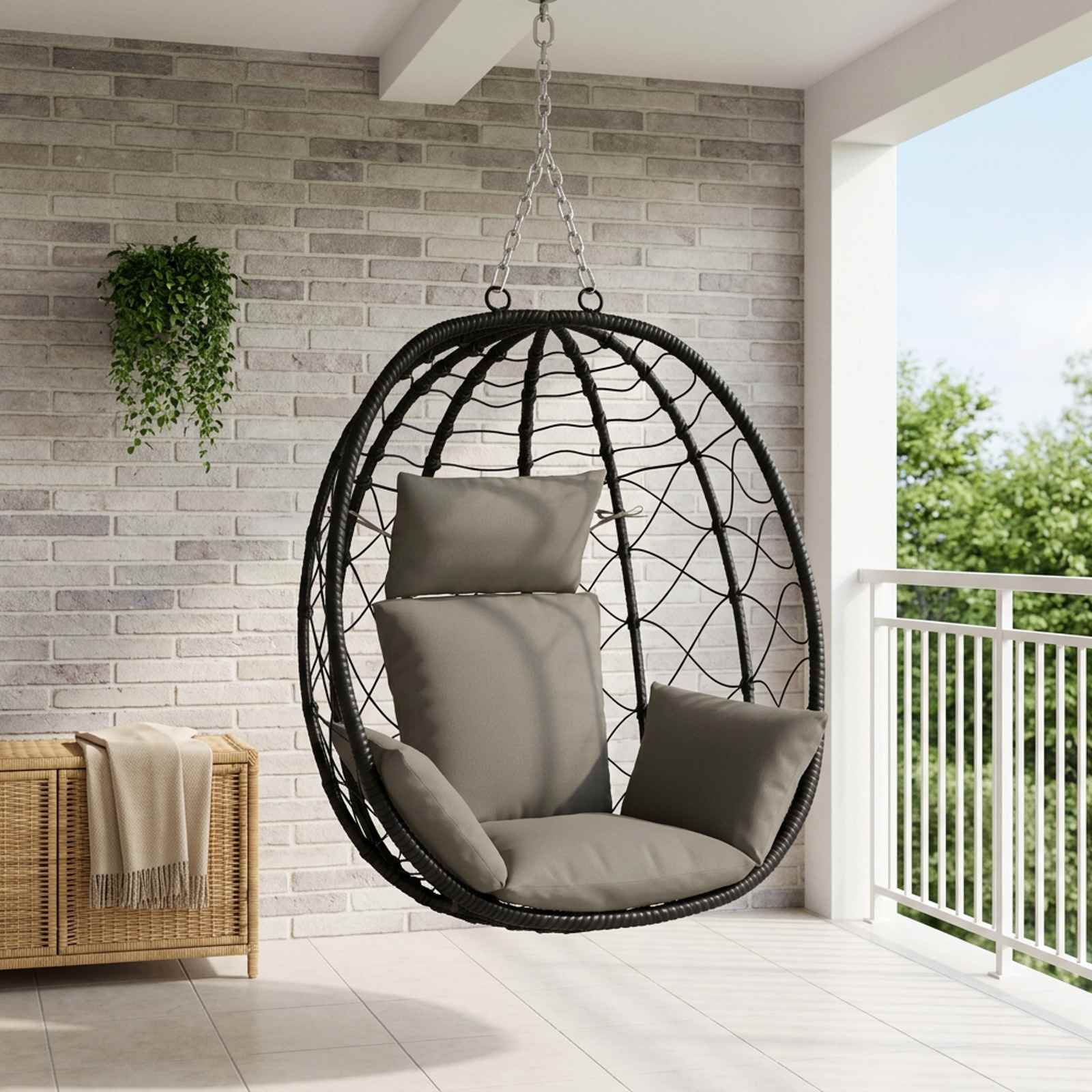 Adirondacki padjad PUTTEN 100% Polüester Hall 60 x 145 x 10 cm