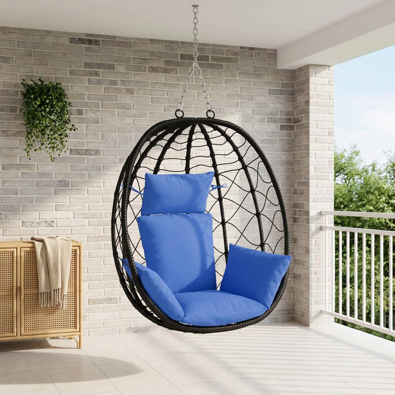 Adirondacki padjad PUTTEN 100% Polüester Kuninglik sinine