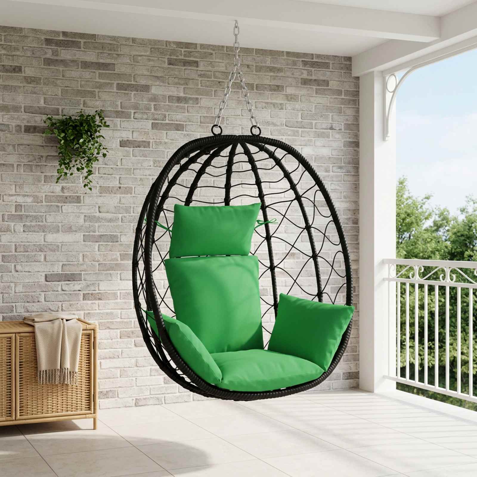 Adirondacki padjad PUTTEN 100% Polüester Roheline