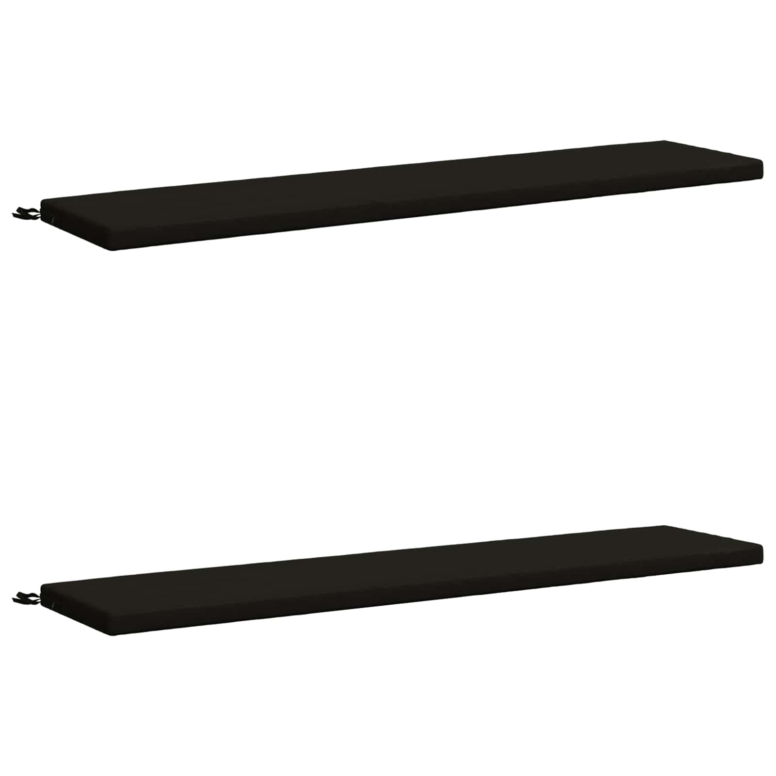 Pingipatjad SOEST 2 tk 100% Polüester Must 170 x 40 x 5 cm