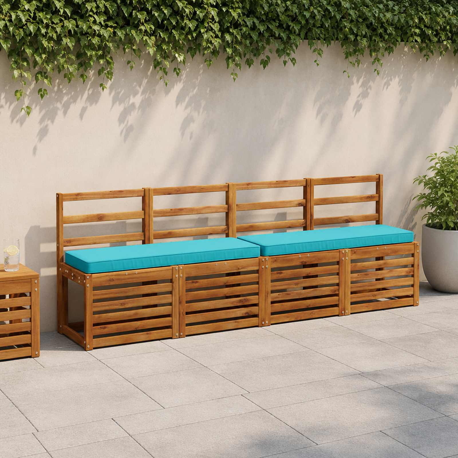 2-osaline Padi Pinkidele VUGHT 2 tk 100% Polüester Türkiis