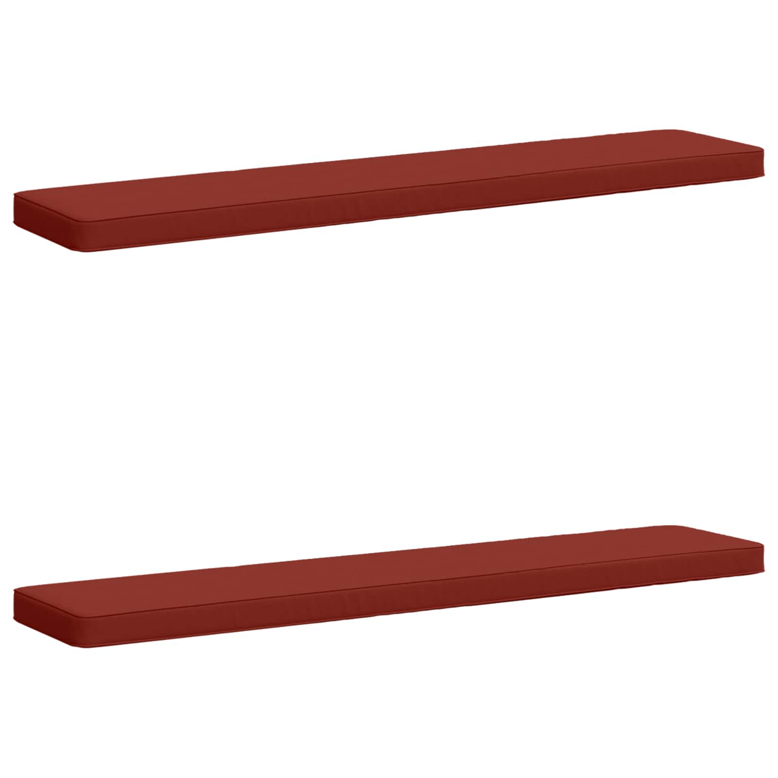 2-osaline Padi Pinkidele VUGHT 2 tk 100% Polüester Punane