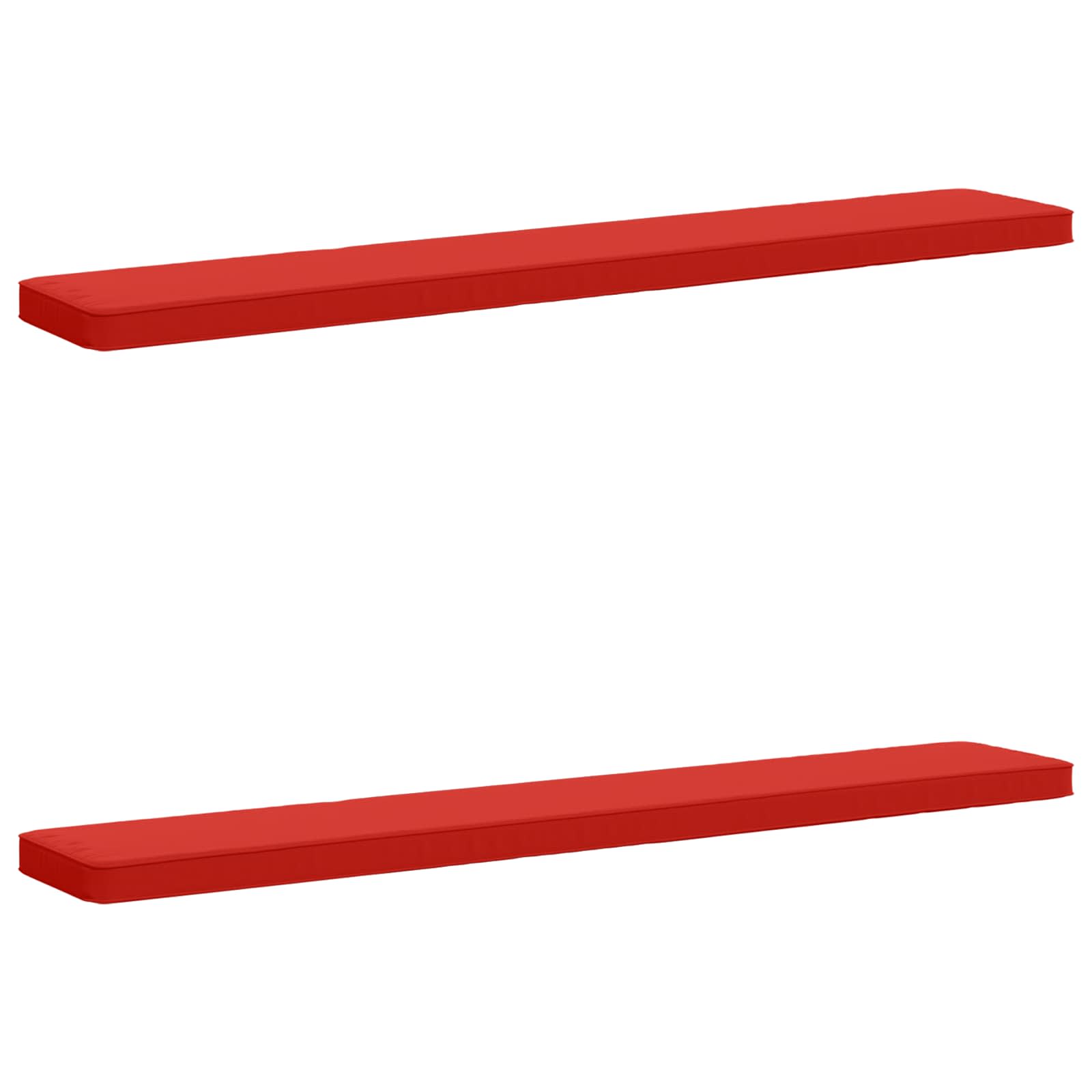 2-osaline Padi Pinkidele VUGHT 2 tk 100% Polüester Punane