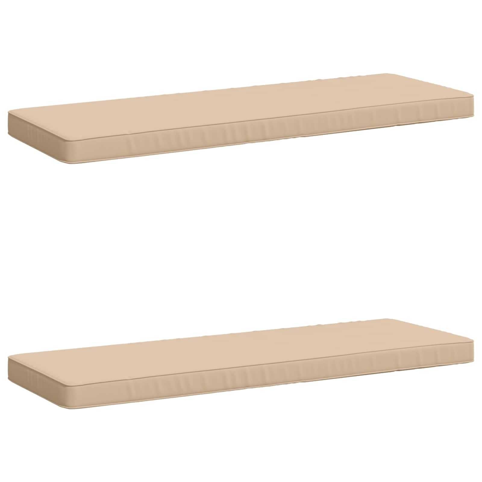 2-osaline Padi Pinkidele VUGHT 2 tk 100% Polüester Kreemjas