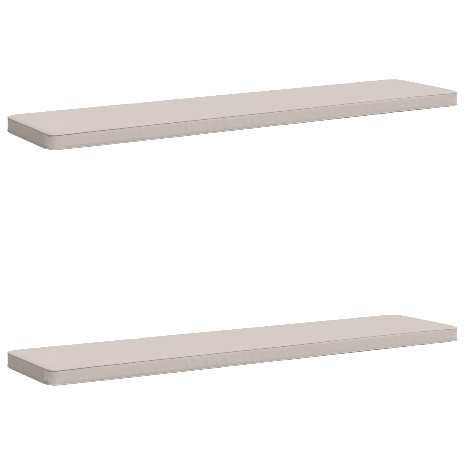 2-osaline Padi Pinkidele VUGHT 2 tk 100% Polüester Valge