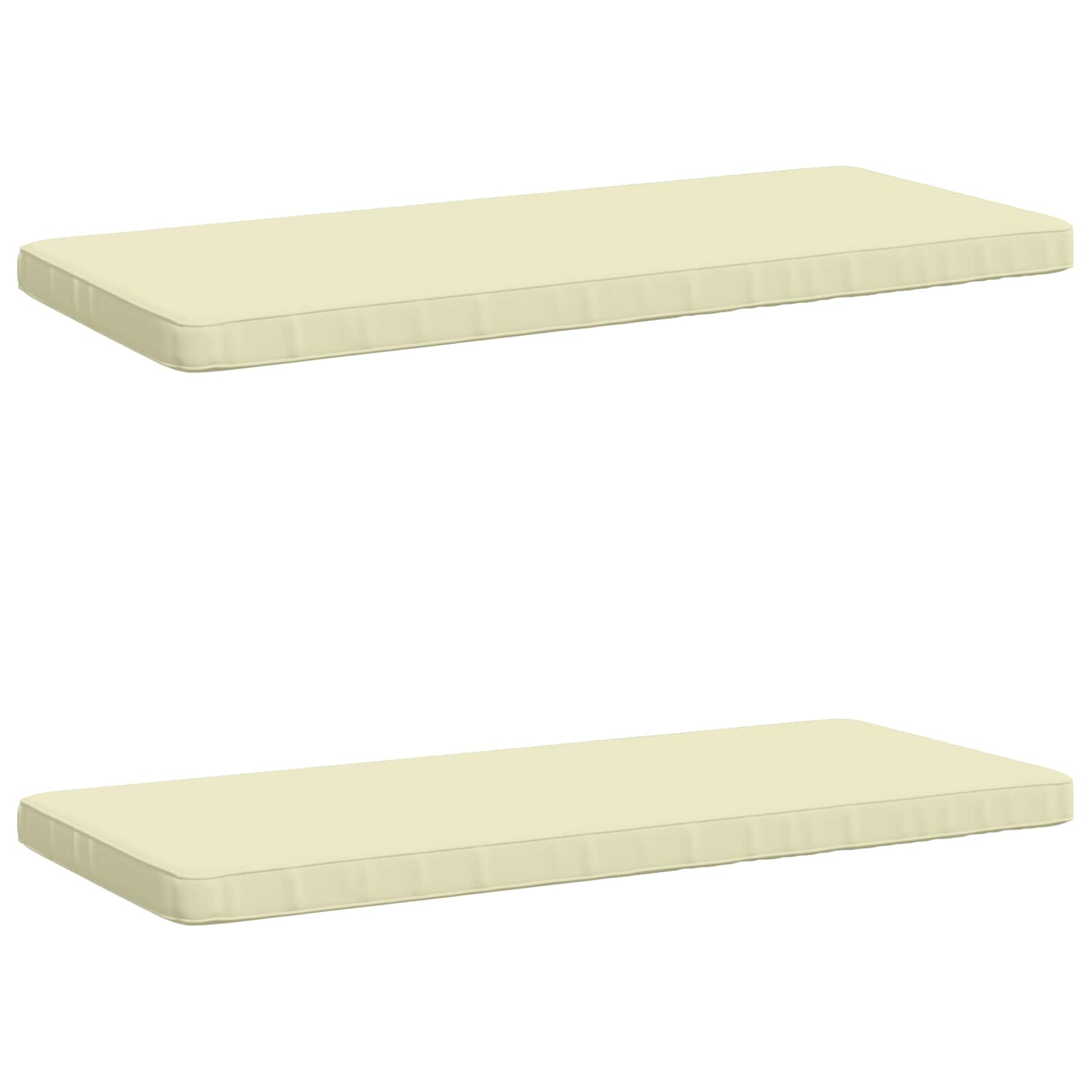 2-osaline Padi Pinkidele VUGHT 2 tk 100% Polüester Kreemjas