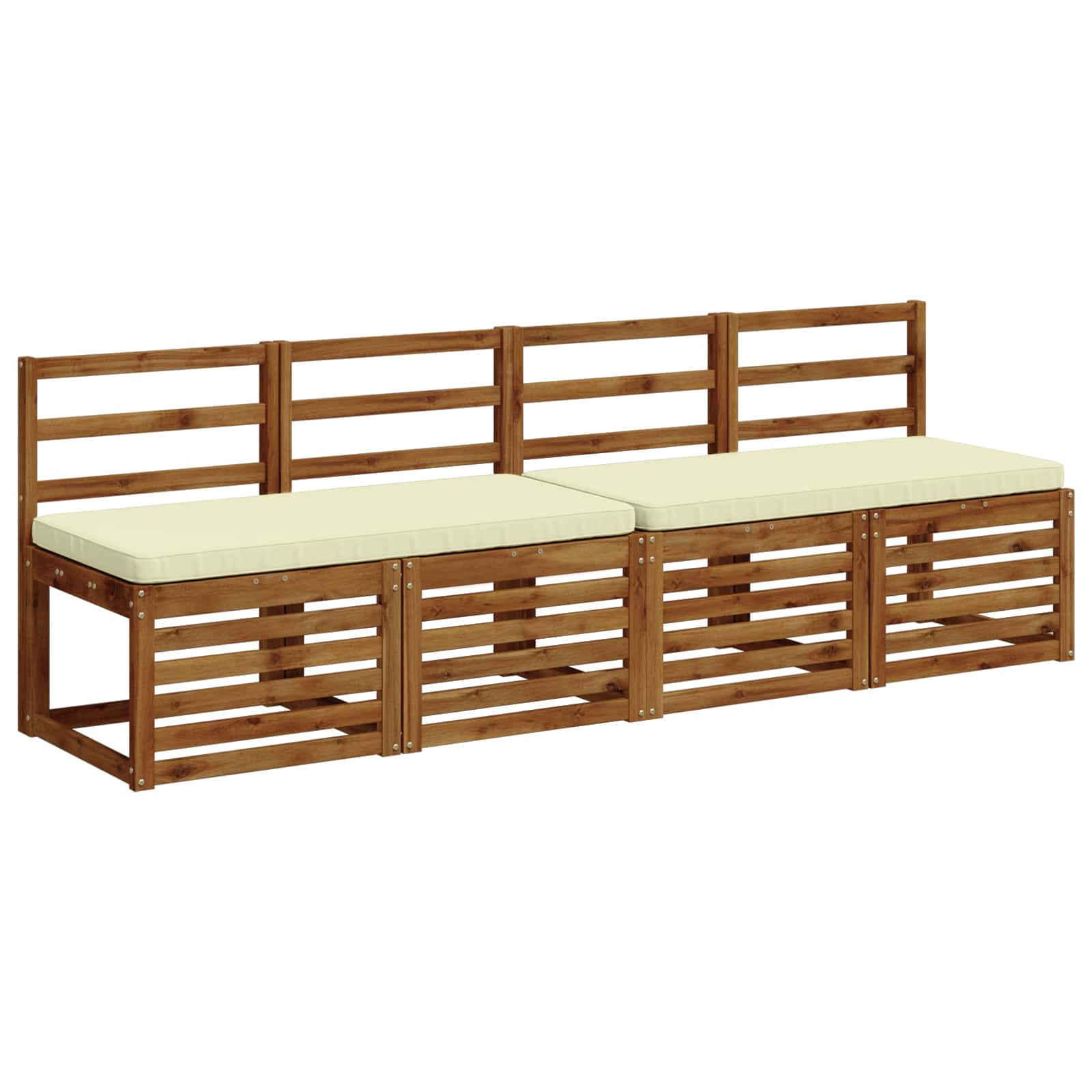 2-osaline Padi Pinkidele VUGHT 2 tk 100% Polüester Kreemjas