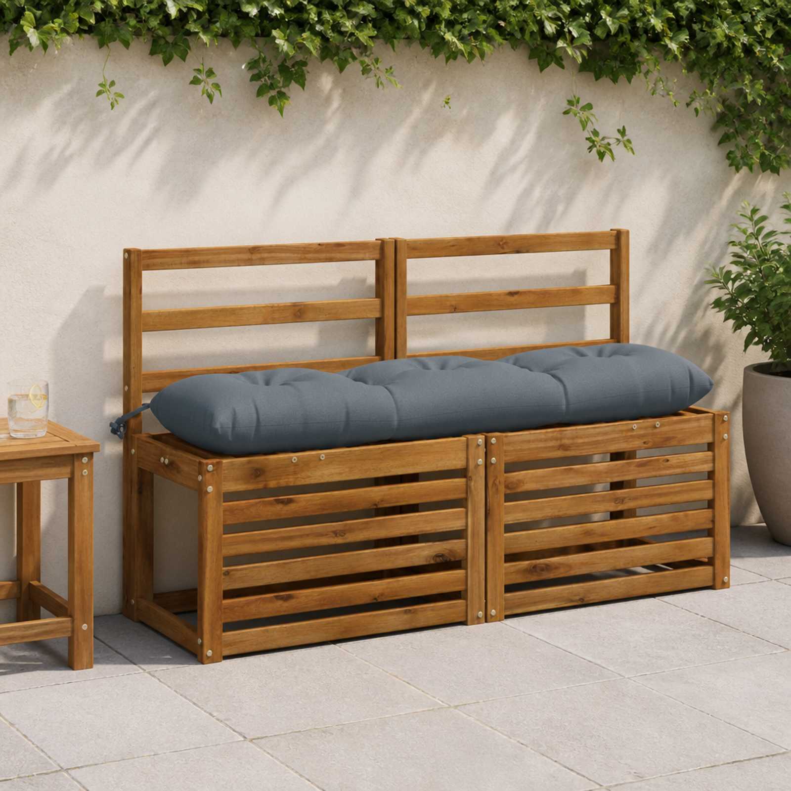 Pingipatjad VIANEN 2 tk 100% Polüester Sinine 120 x 30 x 12 cm