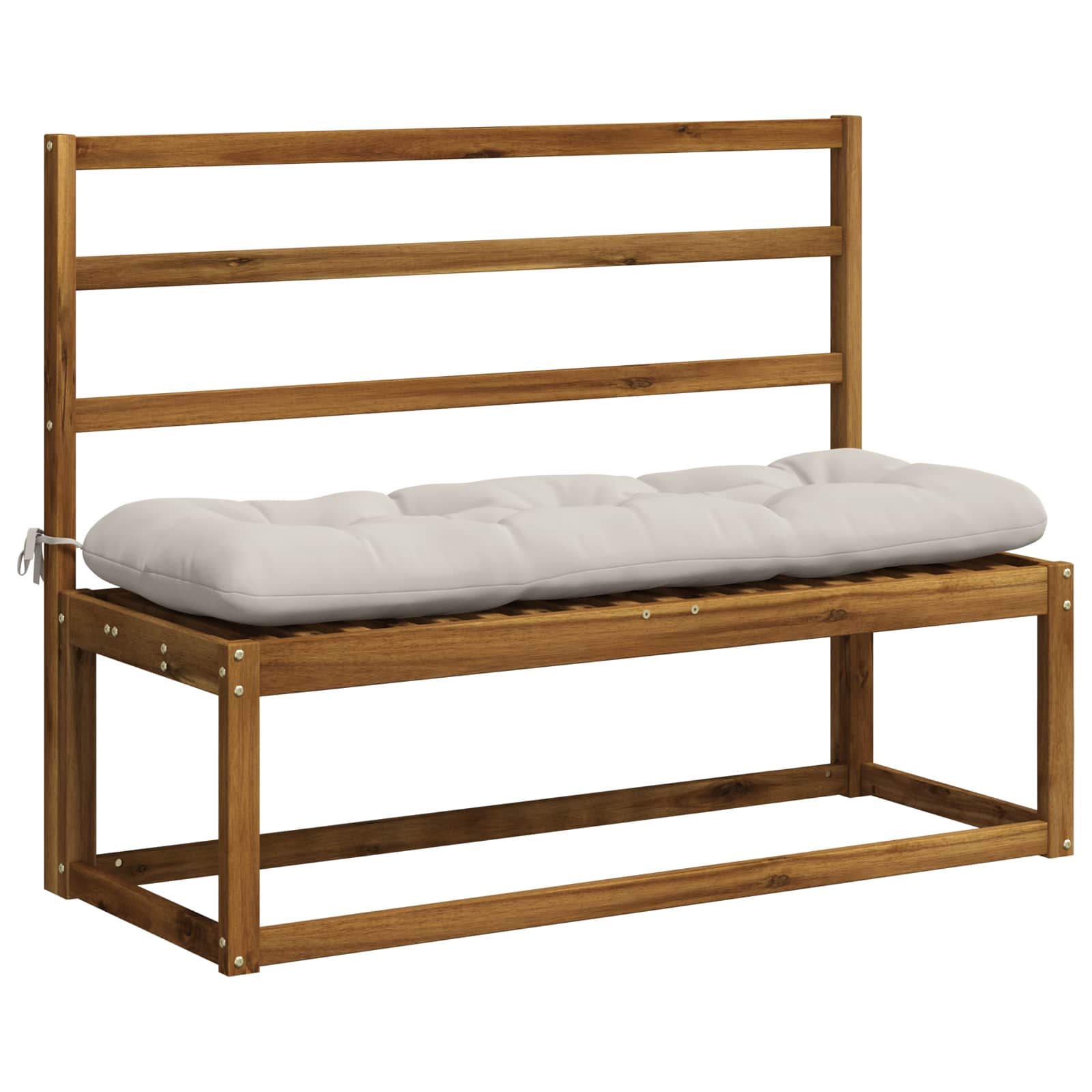 Pingipatjad VIANEN 2 tk 100% Polüester Valge 120 x 40 x 12 cm