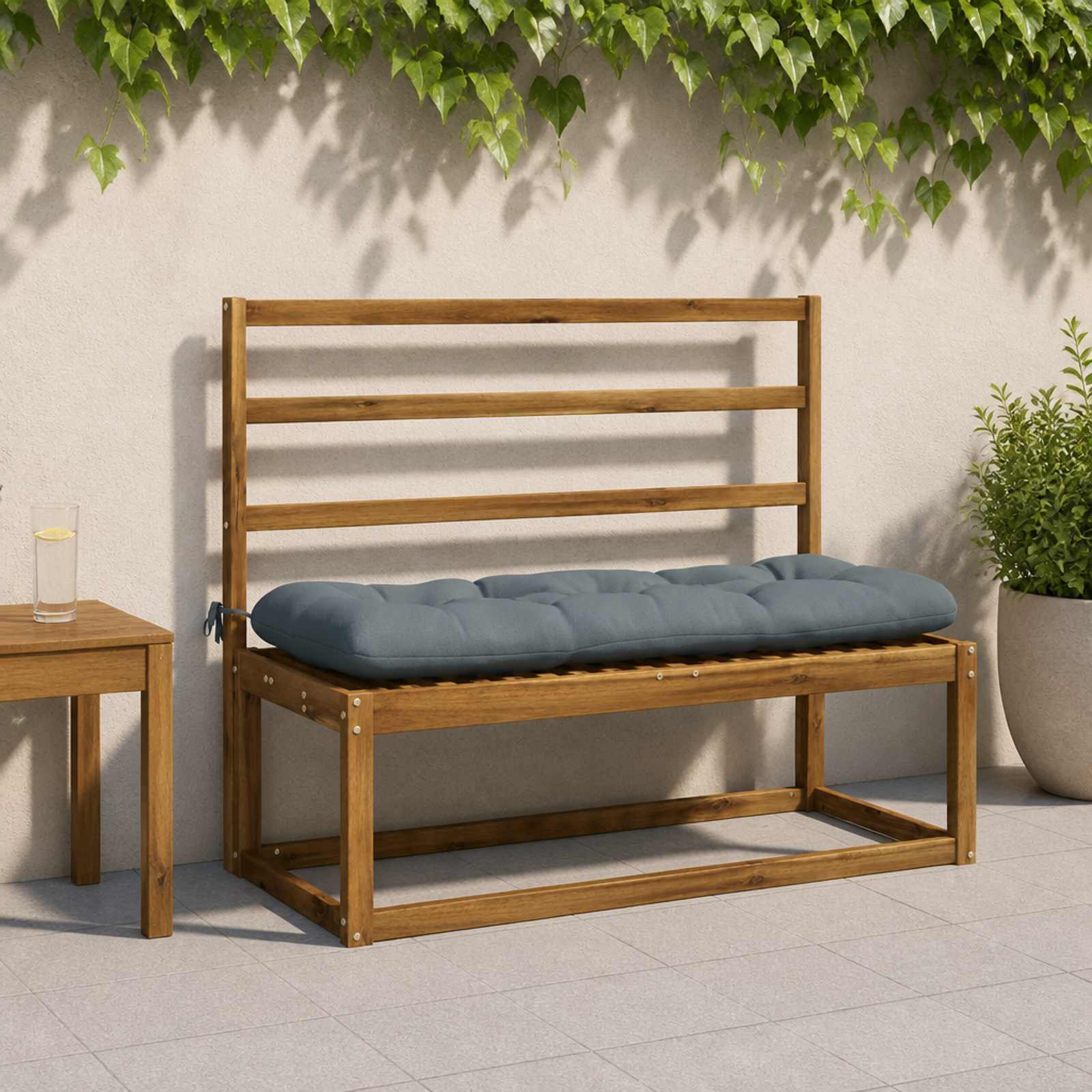 Pingipatjad VIANEN 2 tk 100% Polüester Sinine 120 x 40 x 12 cm