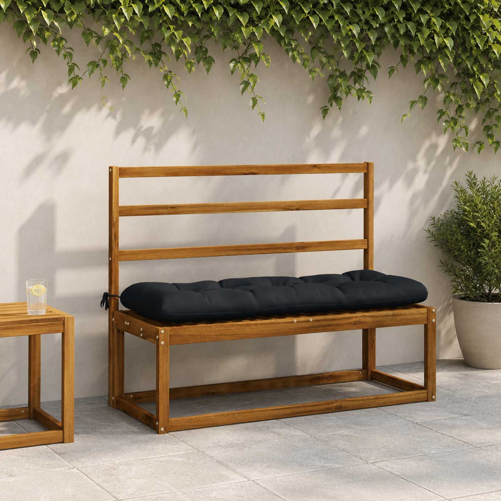 Pingipadja VIANEN 100% Polüester Tumesinine 110 x 40 x 12 cm