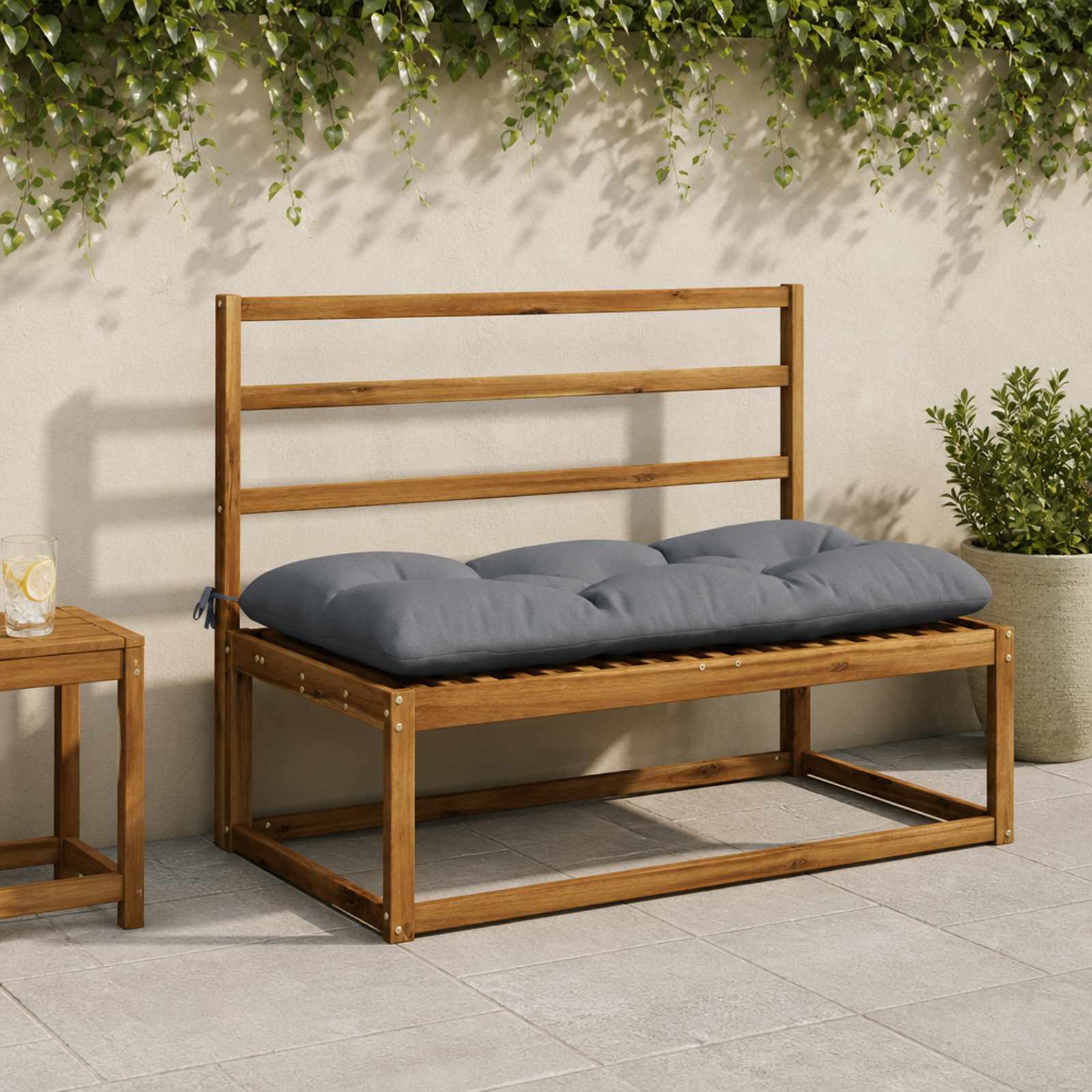 Pingipadja VIANEN 100% Polüester Sinine 110 x 60 x 12 cm