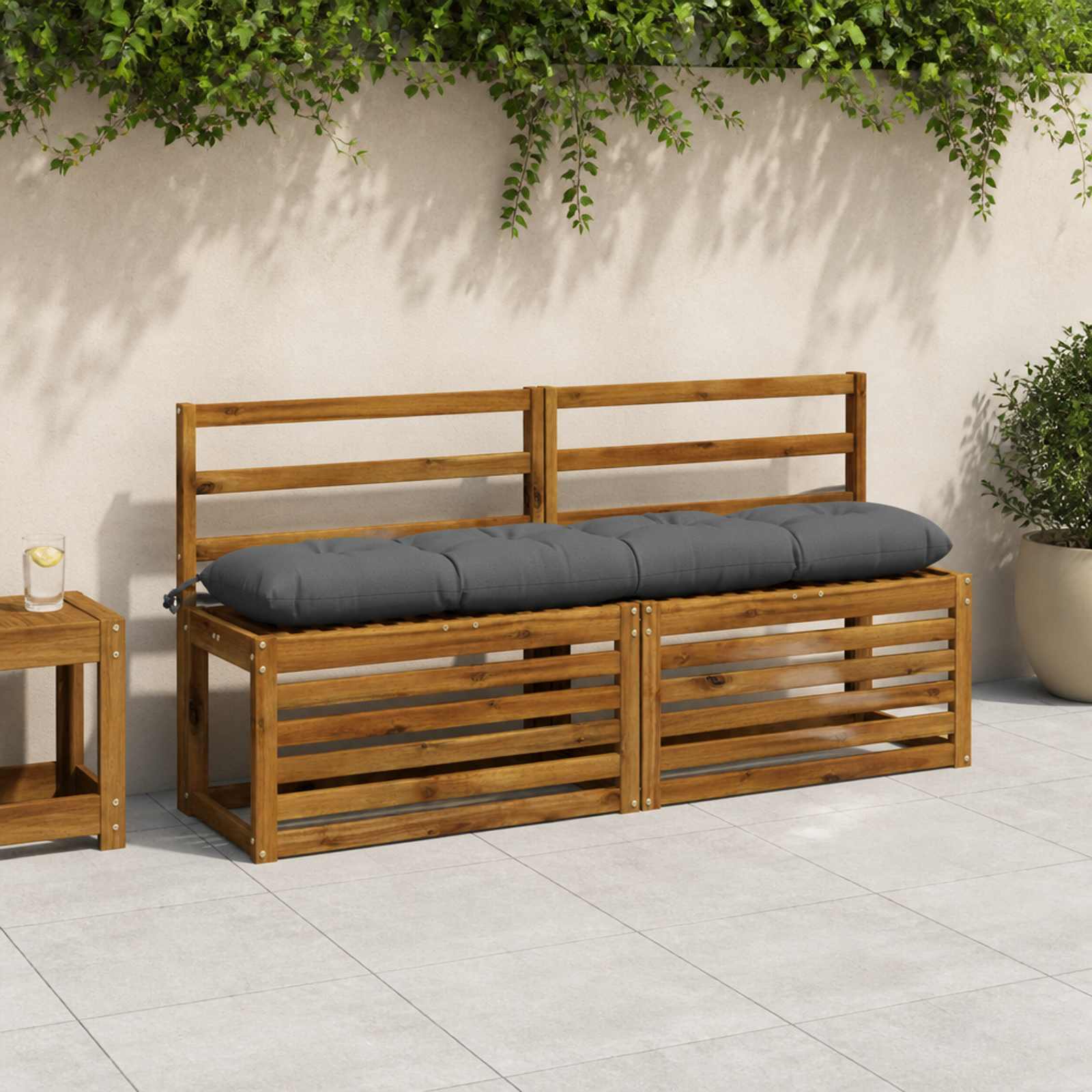 Pingipatjad VIANEN 2 tk 100% Polüester Sinine 160 x 30 x 12 cm
