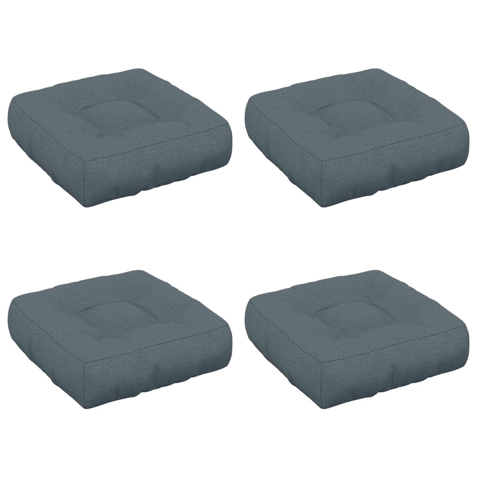 4-osalised istepad VIANEN 4 tk 100% Polüester Sinine