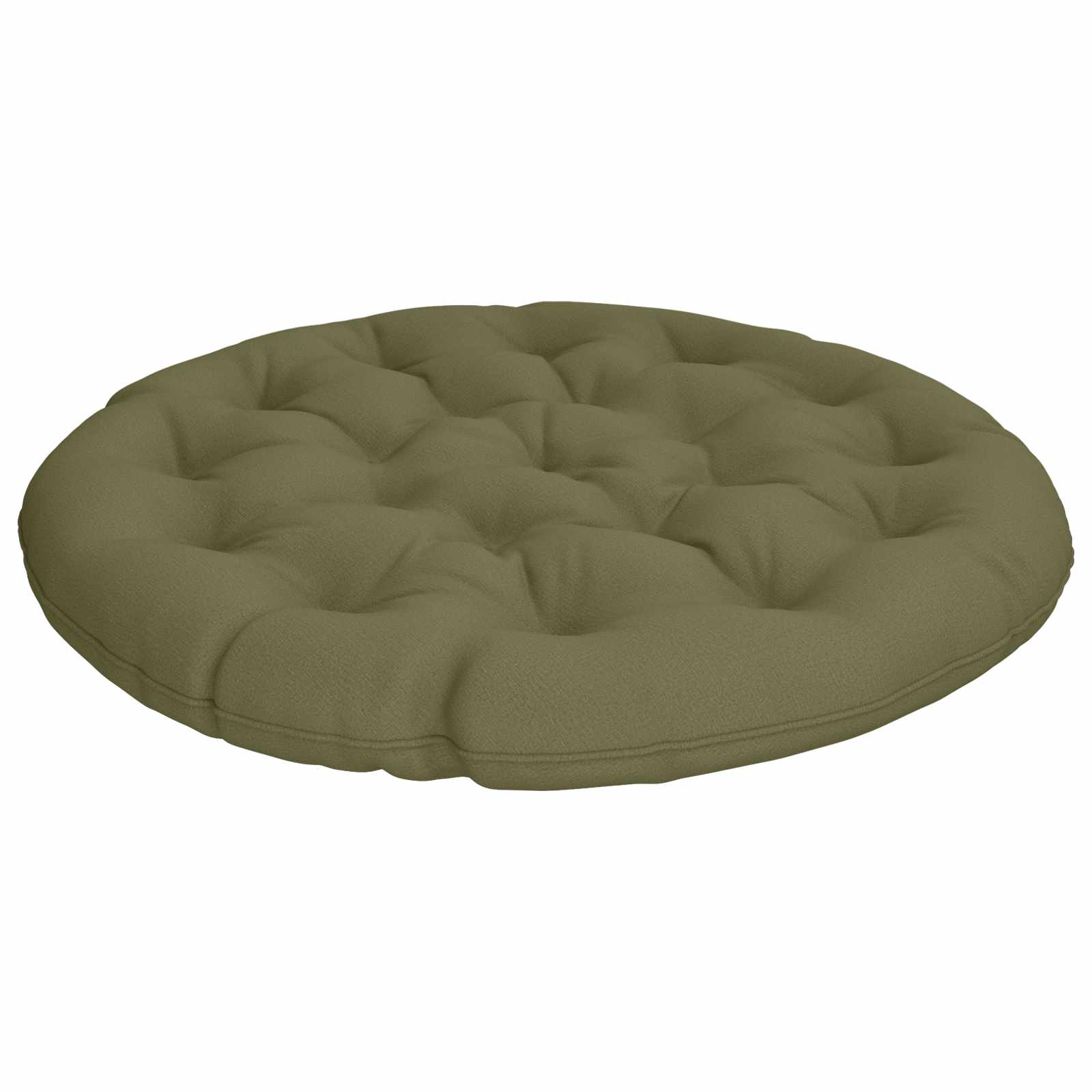 Papasan tooli vaip VIANEN 100% Polüester Oliiviroheline