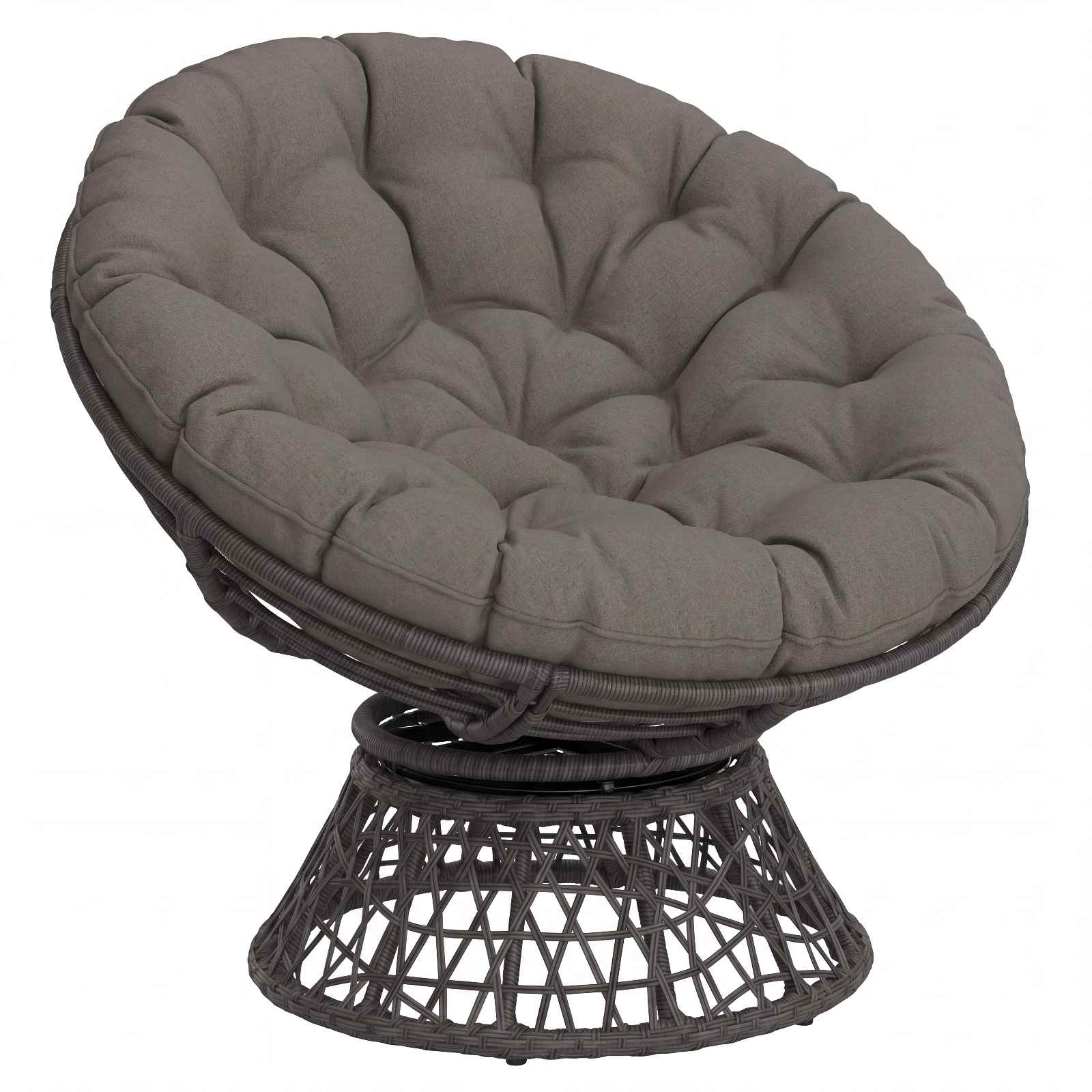 Papasan tooli vaip VIANEN 100% Polüester Hall Ø 120 x 12 cm