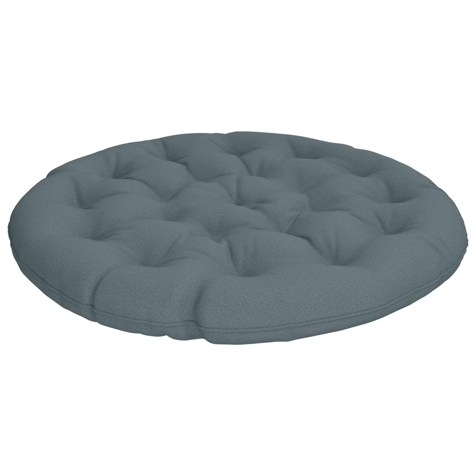 Papasan tooli vaip VIANEN 100% Polüester Sinine Ø 100 x 12 cm