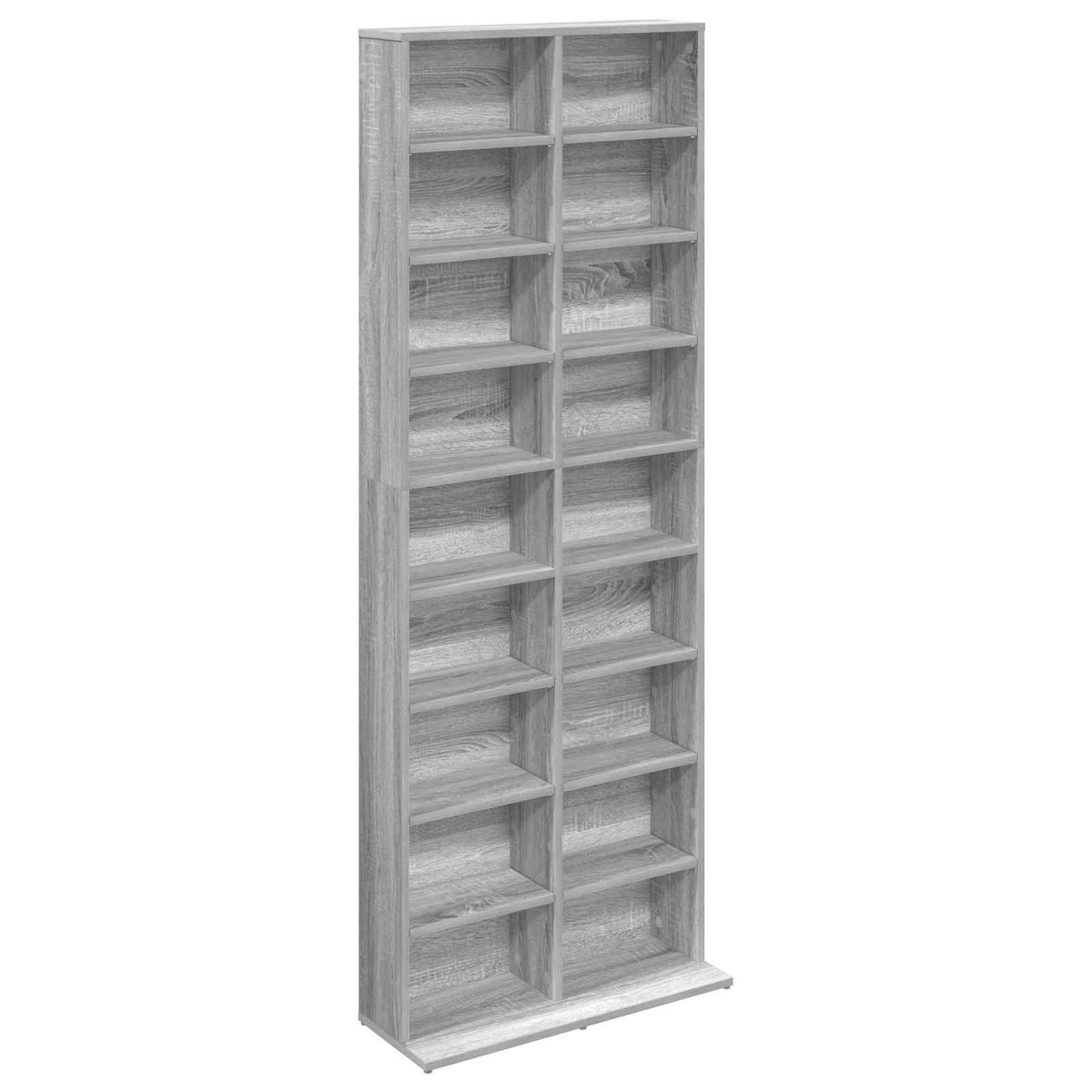 CD kapp Hall Sonoma 65 x 23,5 x 175 cm Tehispuit