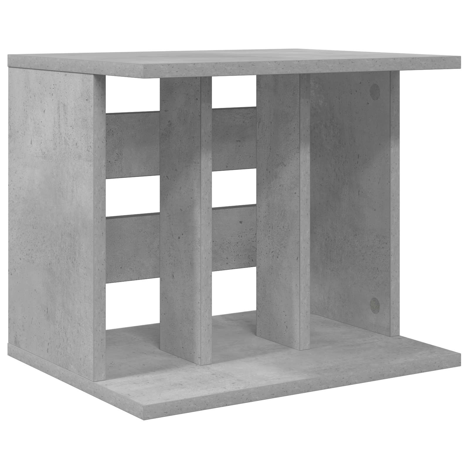 Vinüüli plaatide hoidmine Betoonhall 42 x 33 x 36 cm Tehispuit