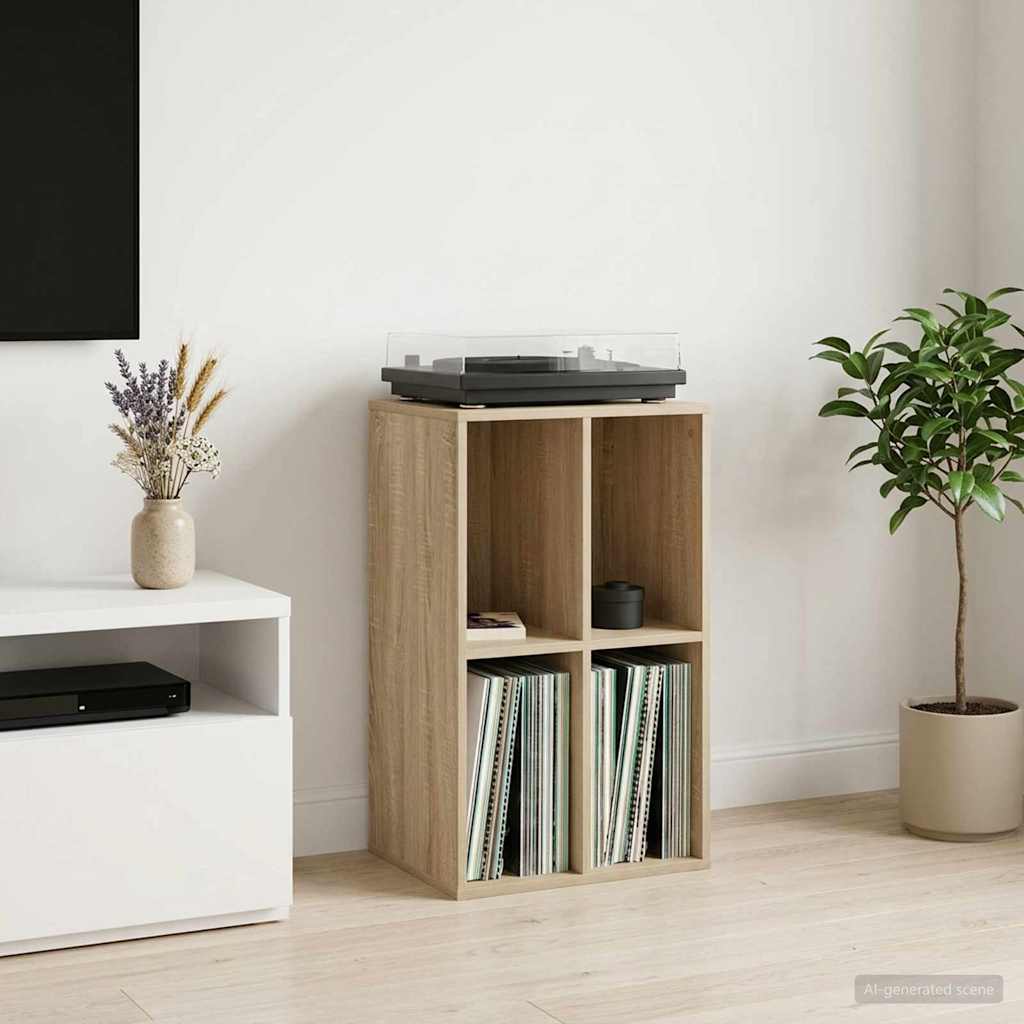 Plaadikapp Sonoma tamm 44,5 x 36,5 x 74,5 cm Tehispuit