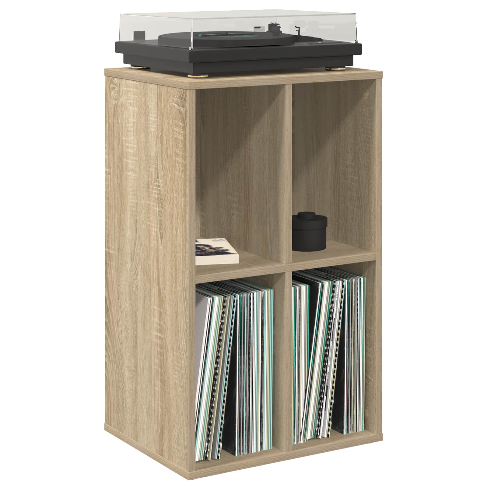Plaadikapp Sonoma tamm 44,5 x 36,5 x 74,5 cm Tehispuit