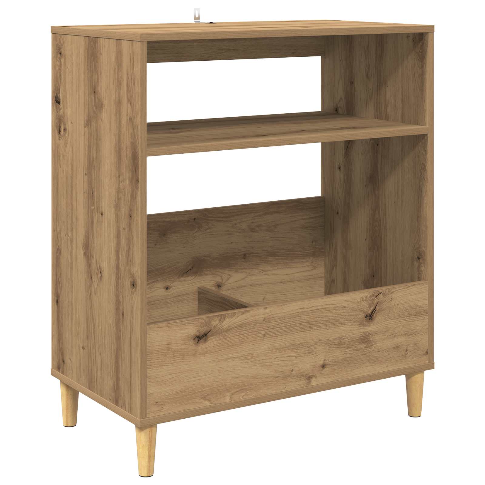 Plaadimängija alus Artisan tamm 71 x 39,5 x 83 cm Tehispuit