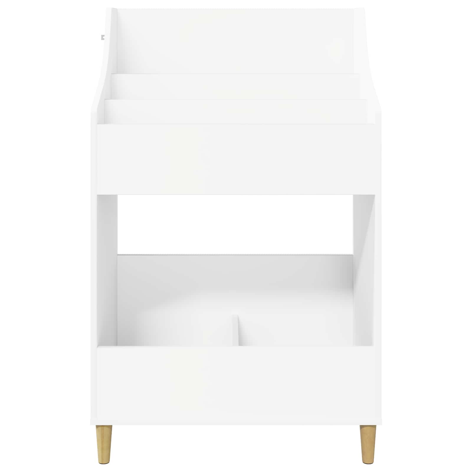 Meedia riiulid Valge 70,5 x 46 x 112 cm Tehispuit