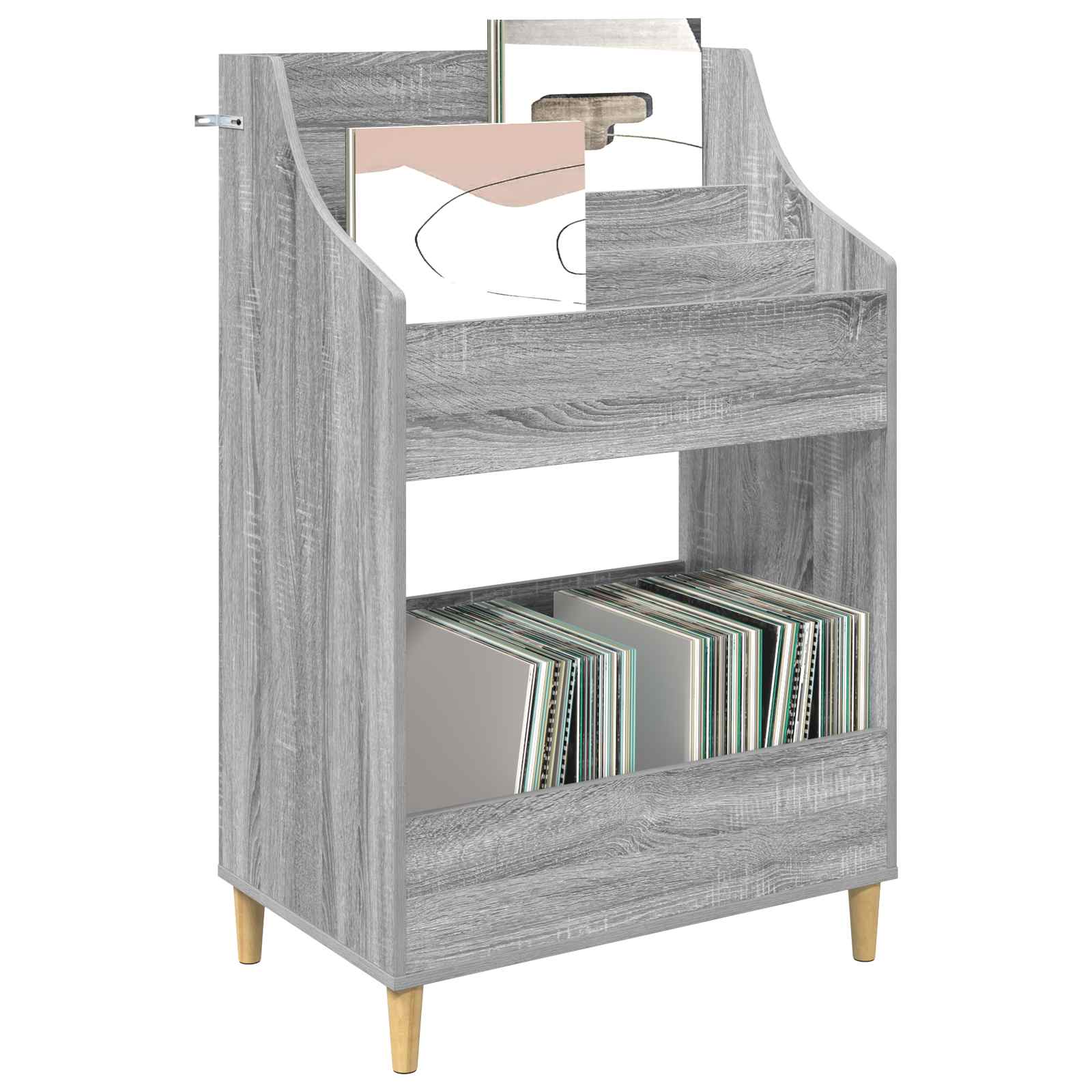 Meedia riiulid Hall Sonoma 70,5 x 46 x 112 cm Tehispuit