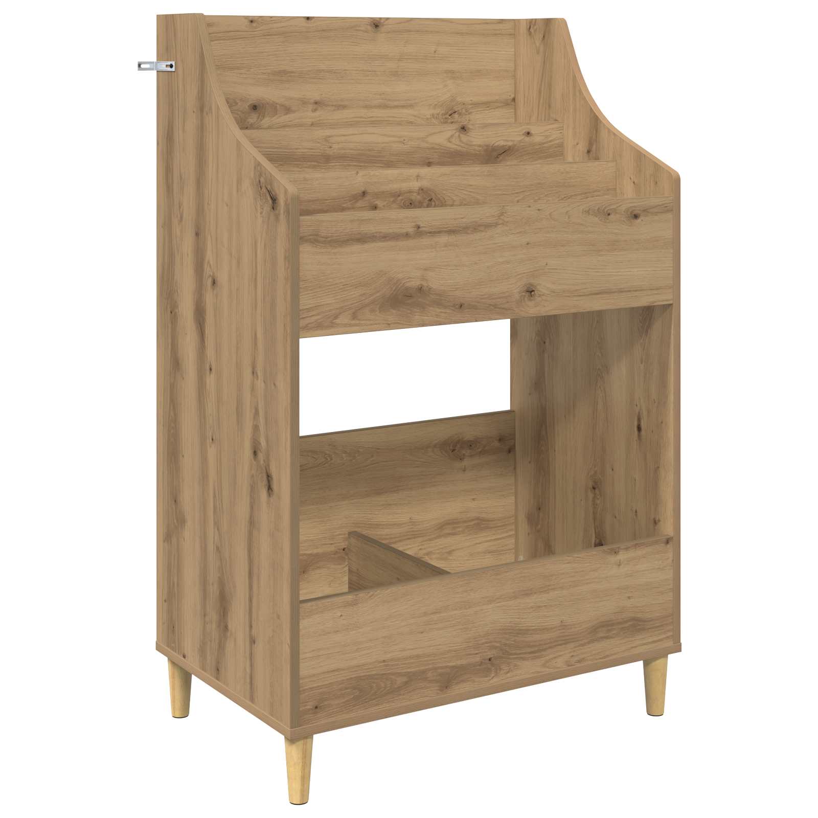 Meedia riiulid Artisan tamm 70,5 x 46 x 112 cm Tehispuit