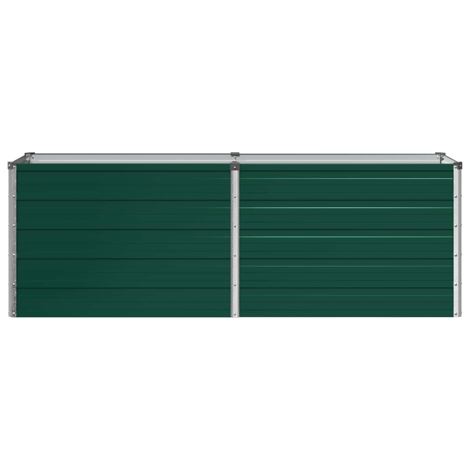 Tõstetud Aiapeenar Roheline 163 x 40 x 55 cm Teras