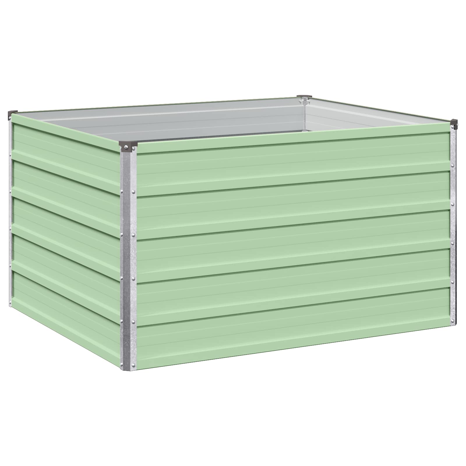 Tõstetud Aiapeenar Pastellroheline 100 x 80 x 55 cm Teras