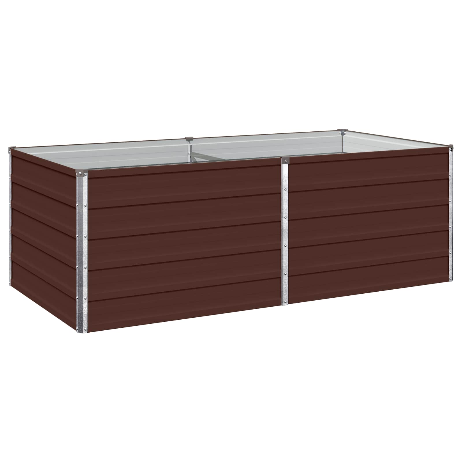 Tõstetud Aiapeenar Pruun 163 x 80 x 55 cm Teras