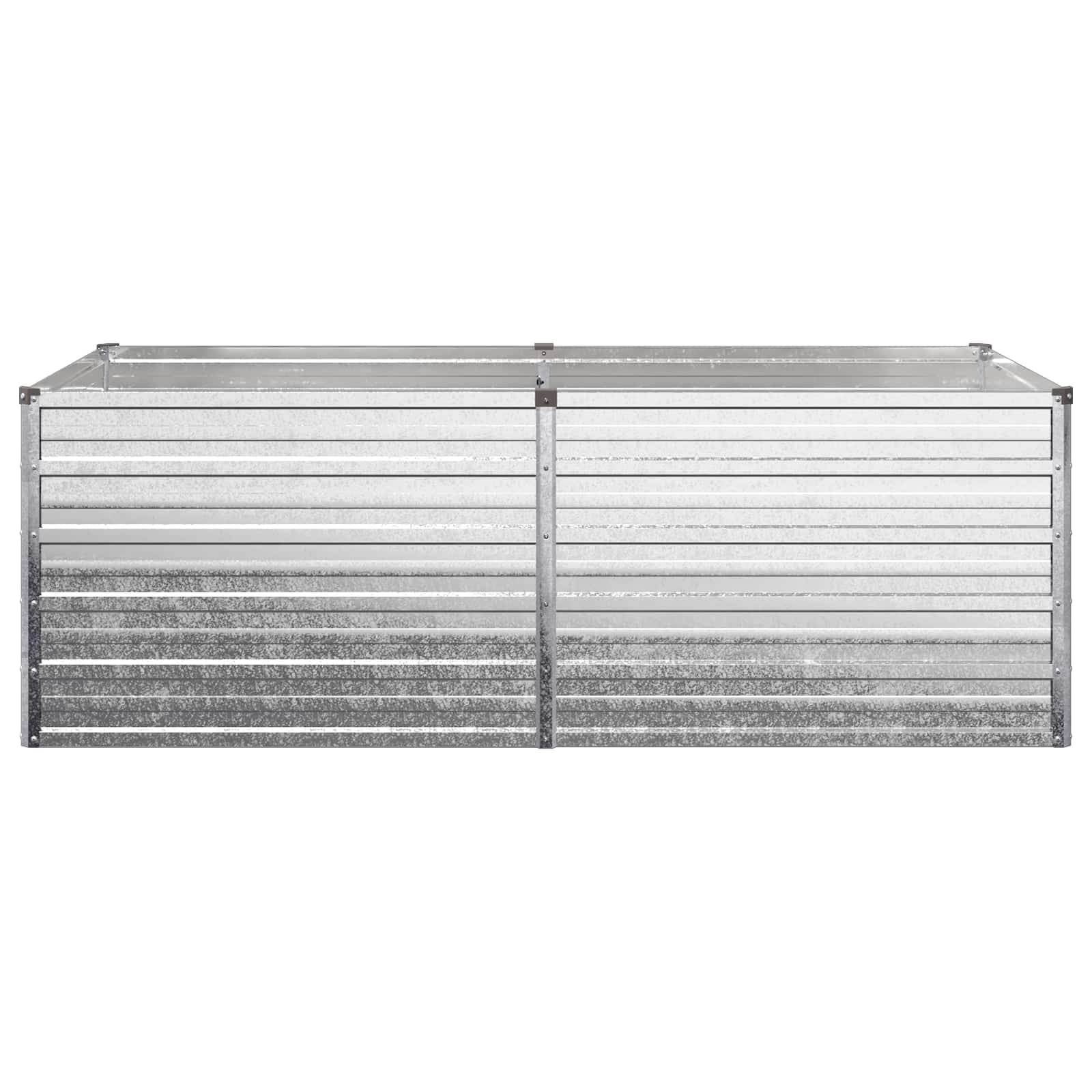 Tõstetud Aiapeenar Tsingitud hõbedane 163 x 80 x 55 cm Teras