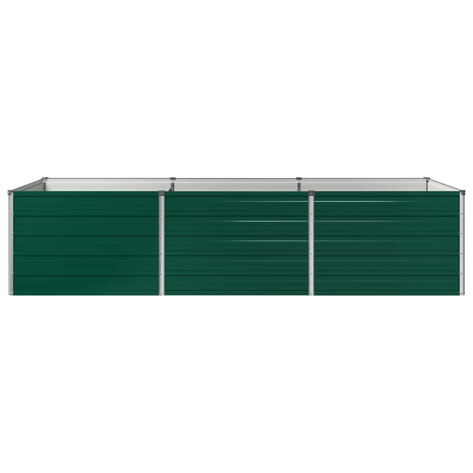 Tõstetud Aiapeenar Roheline 242 x 80 x 55 cm Teras
