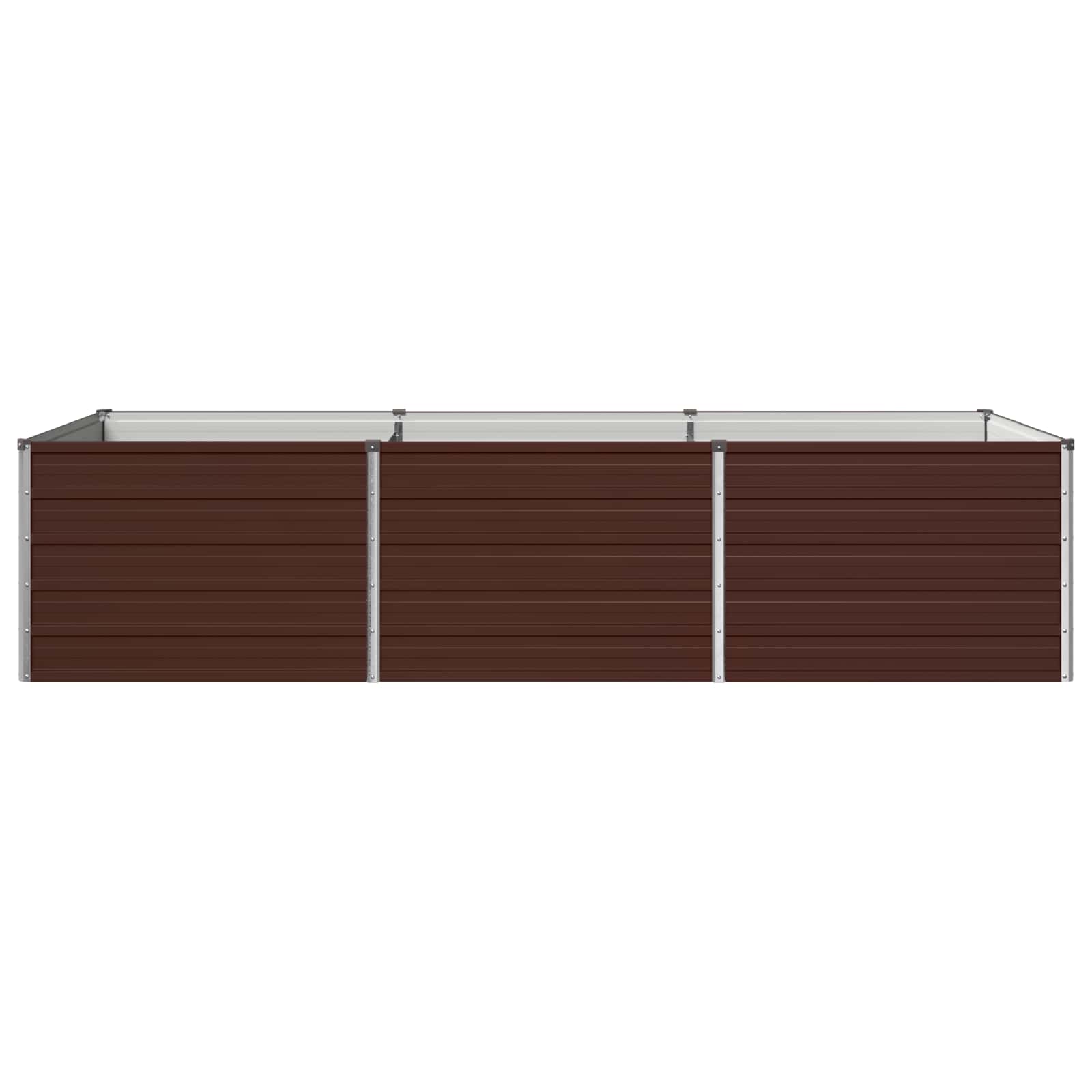 Tõstetud Aiapeenar Pruun 242 x 80 x 55 cm Teras