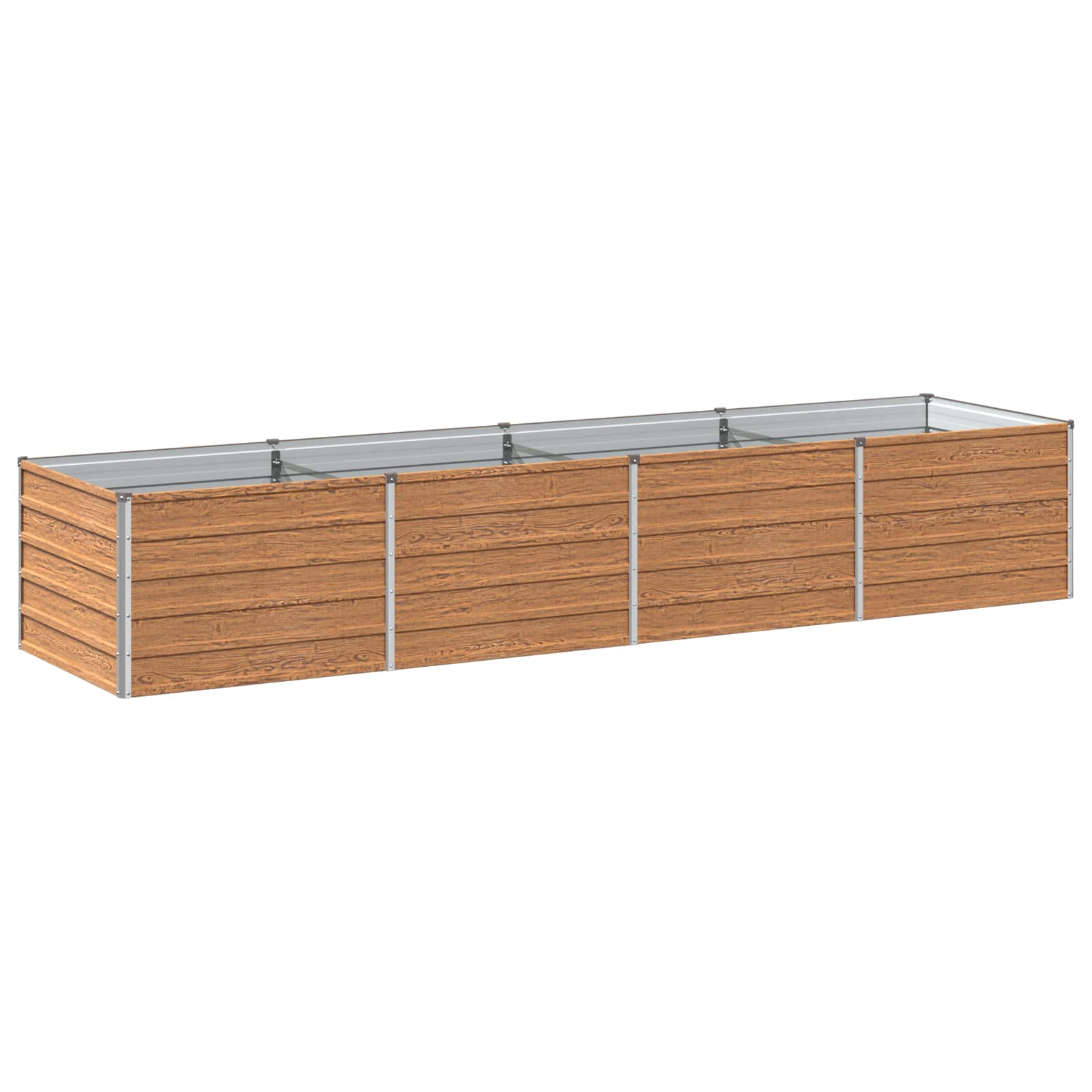 Tõstetud Aiapeenar Puitpruun 321 x 80 x 55 cm Teras