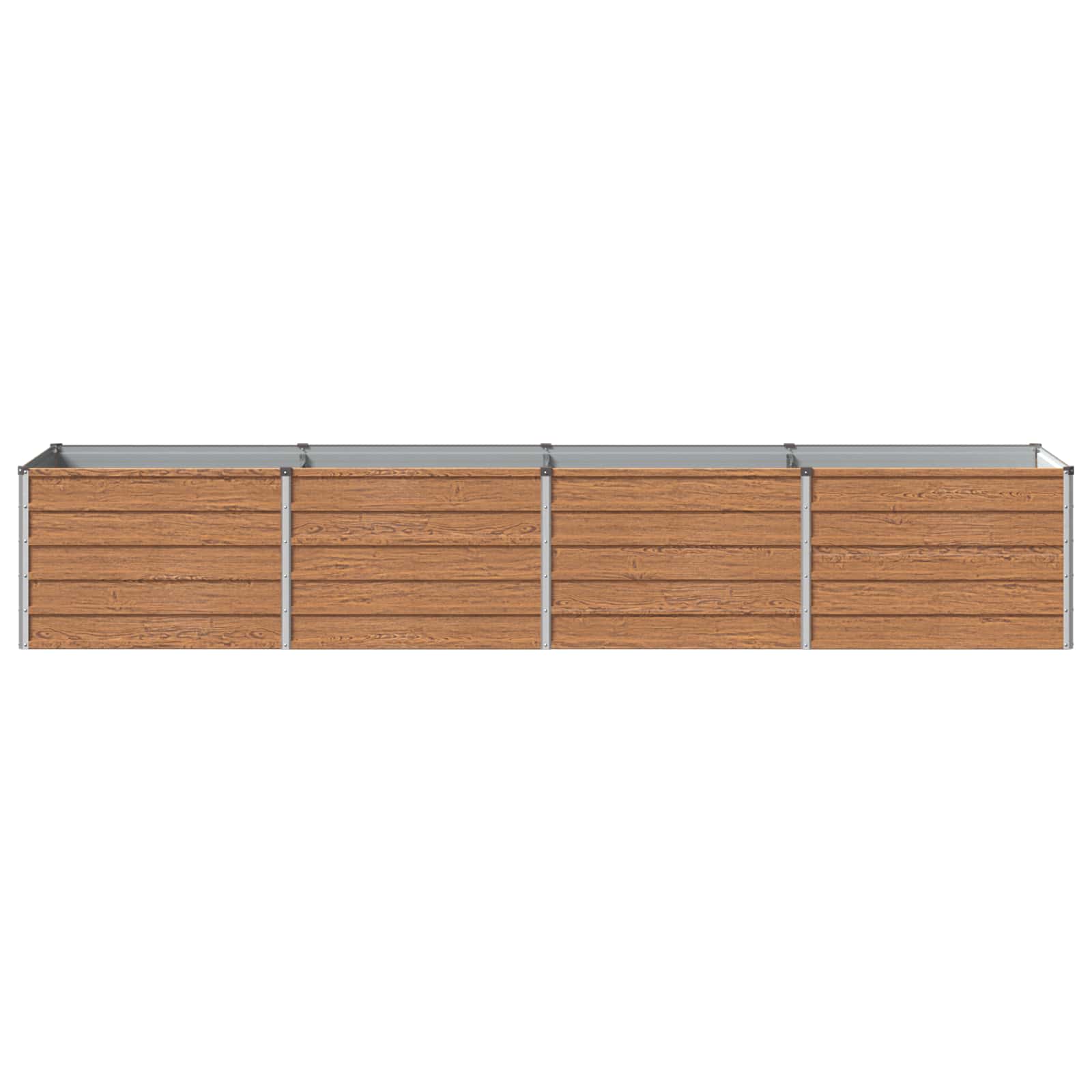 Tõstetud Aiapeenar Puitpruun 321 x 80 x 55 cm Teras