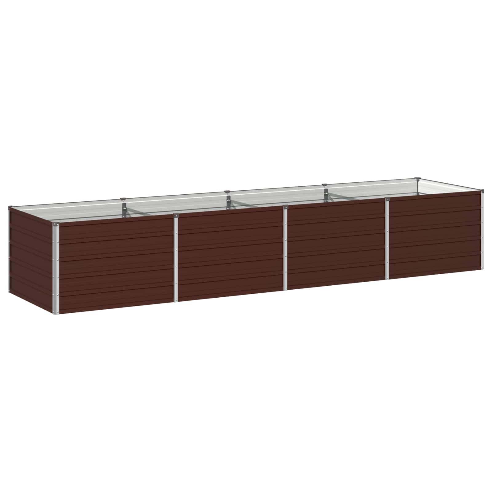 Tõstetud Aiapeenar Pruun 321 x 80 x 55 cm Teras