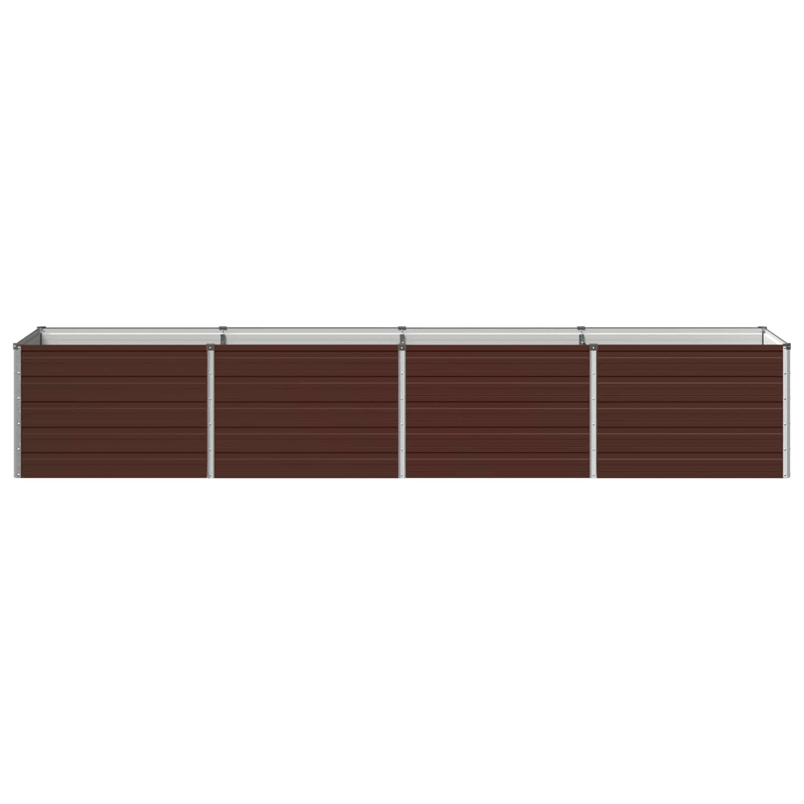 Tõstetud Aiapeenar Pruun 321 x 80 x 55 cm Teras