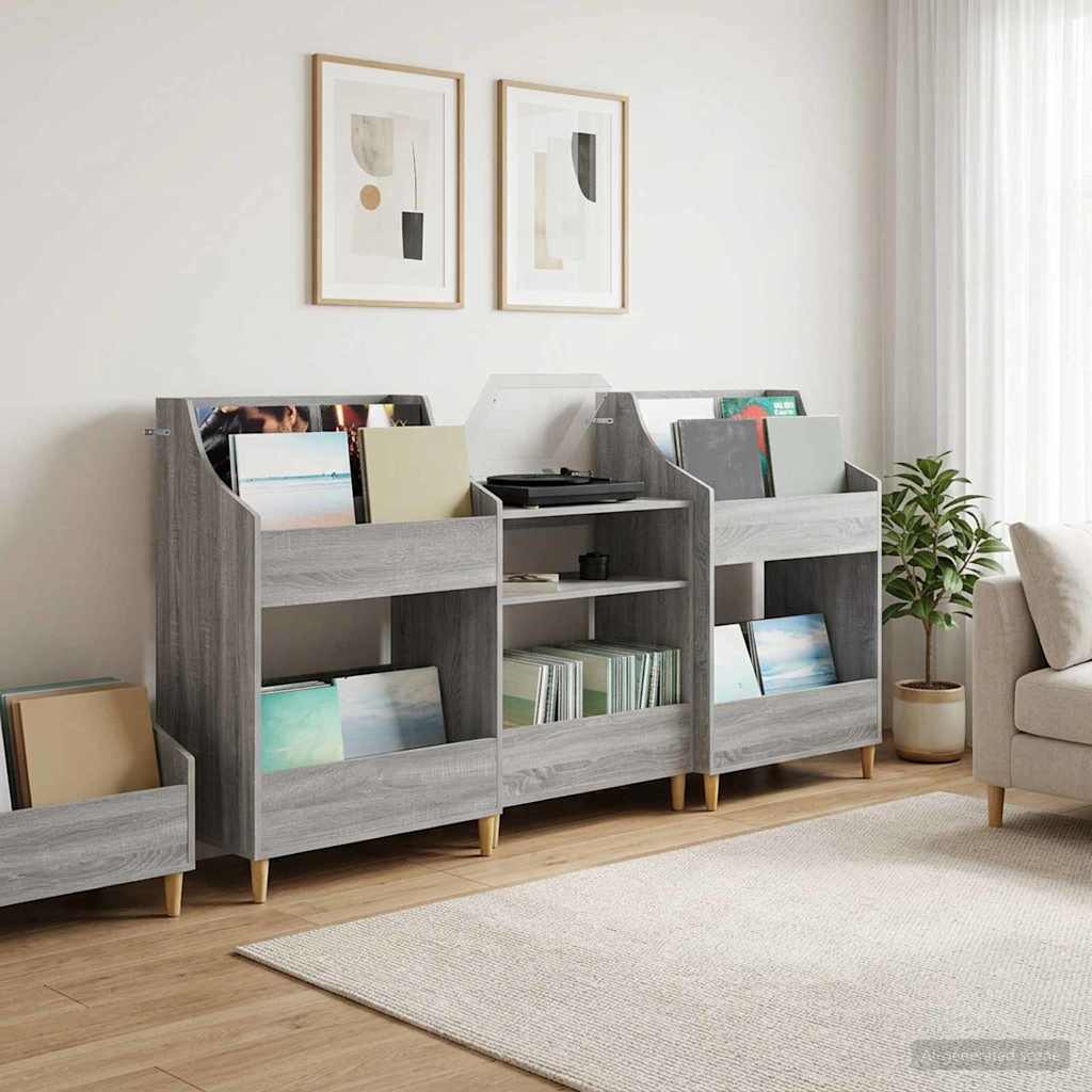 Meedia riiulite komplekt 3 tk Hall Sonoma 212 x 46 x 112 cm