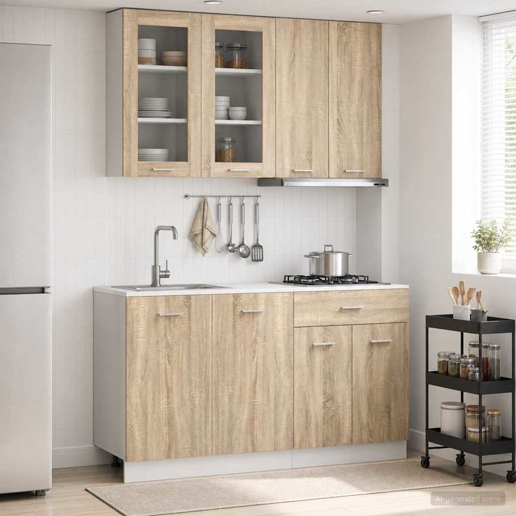 Köök üksus LYON 4 tk Sonoma tamm Tehispuit