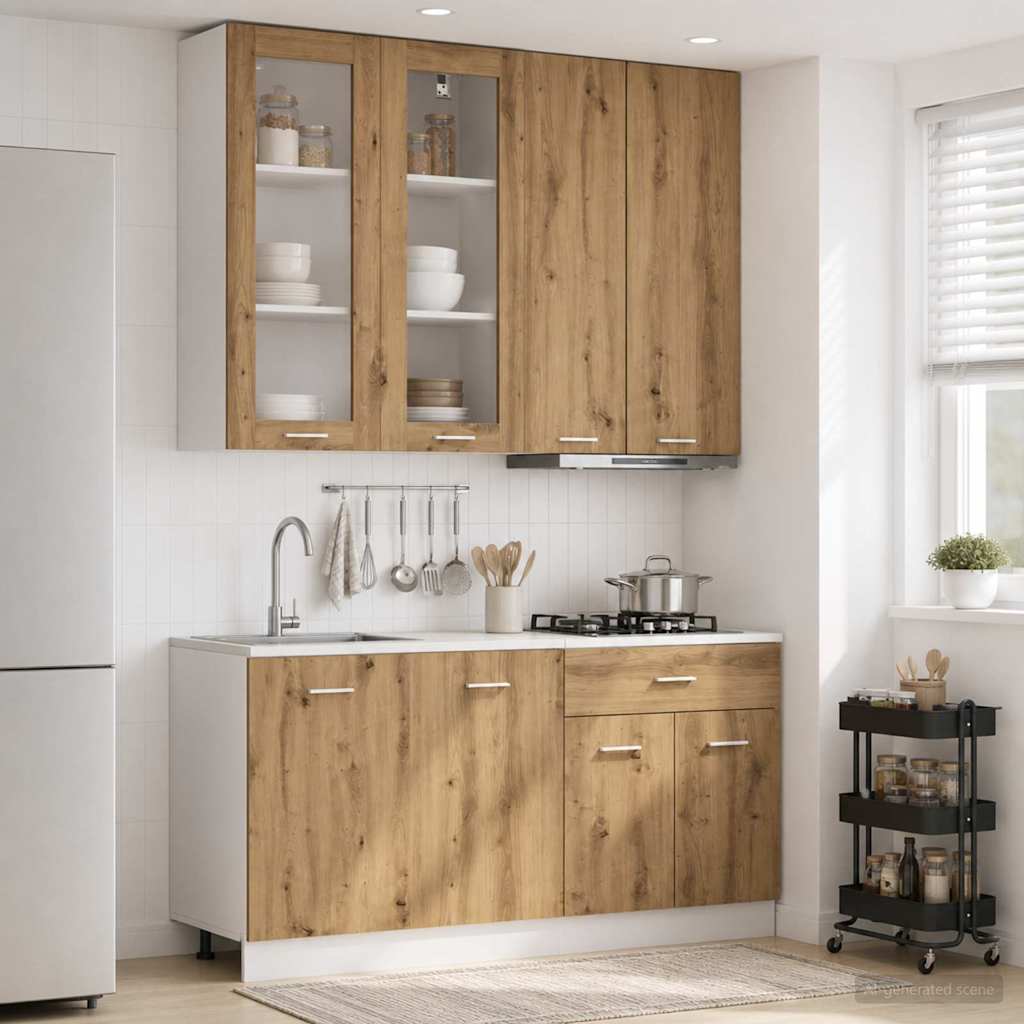 Köök üksus LYON 4 tk Artisan tamm Tehispuit