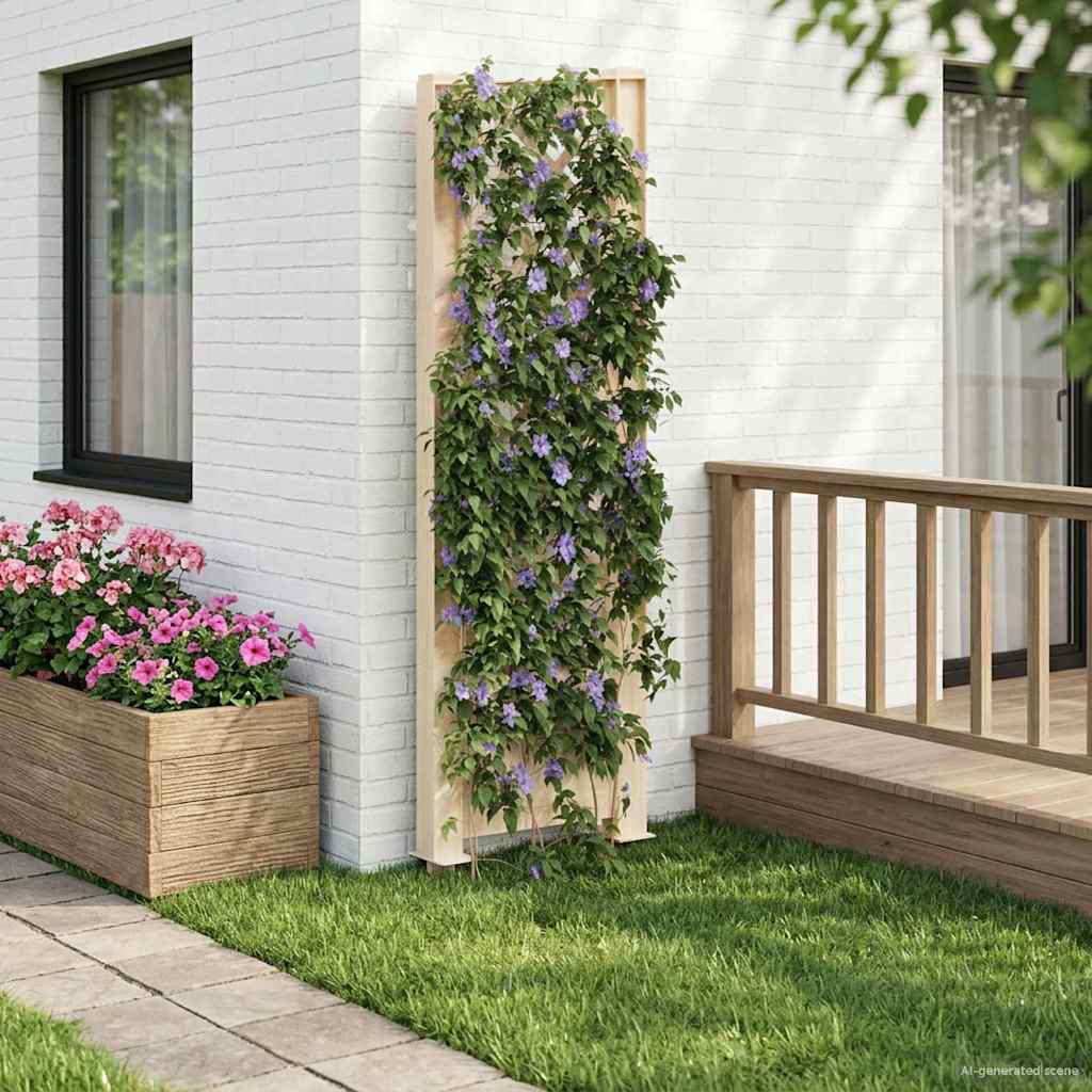 Trellis okkaga PP Valge