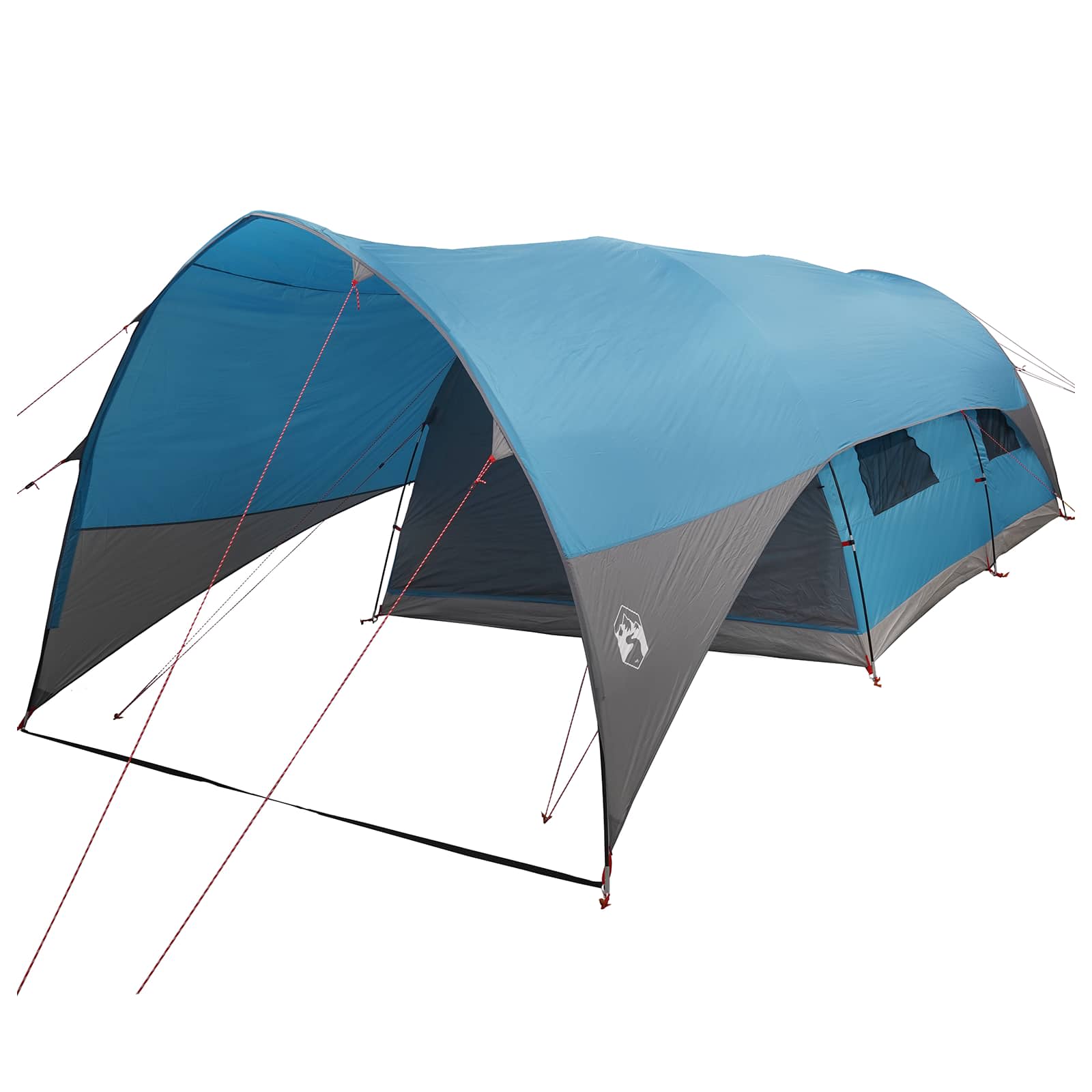Tunnel Tent with Rainfly Water-Resistant 10-kohaline Sinine