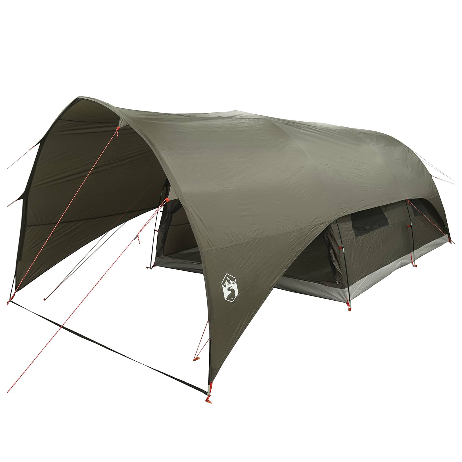 Tunnel Tent with Rainfly Water-Resistant 10-kohaline