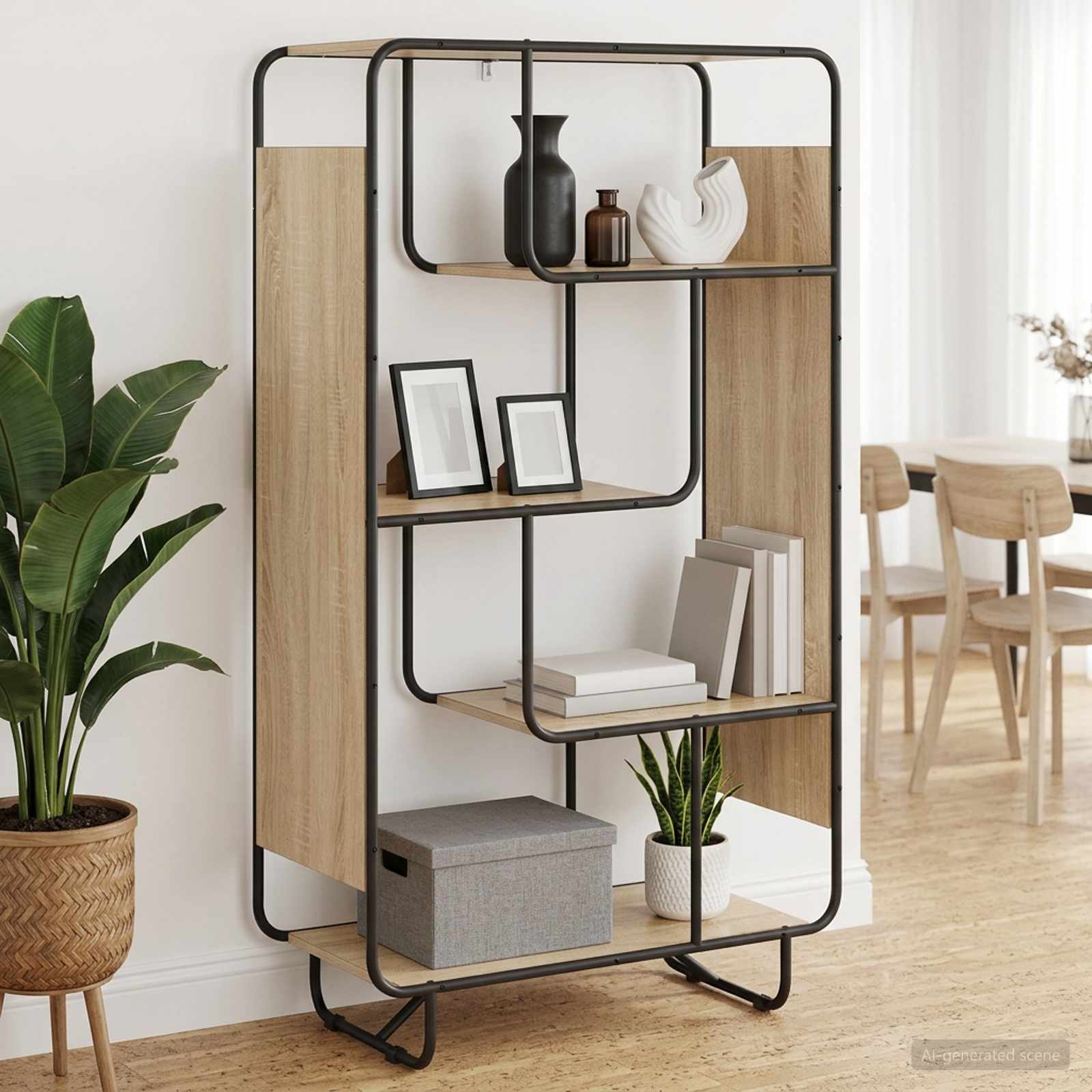 Kõrge kapp Sonoma tamm 80 x 37.5 x 144 cm Tehispuit