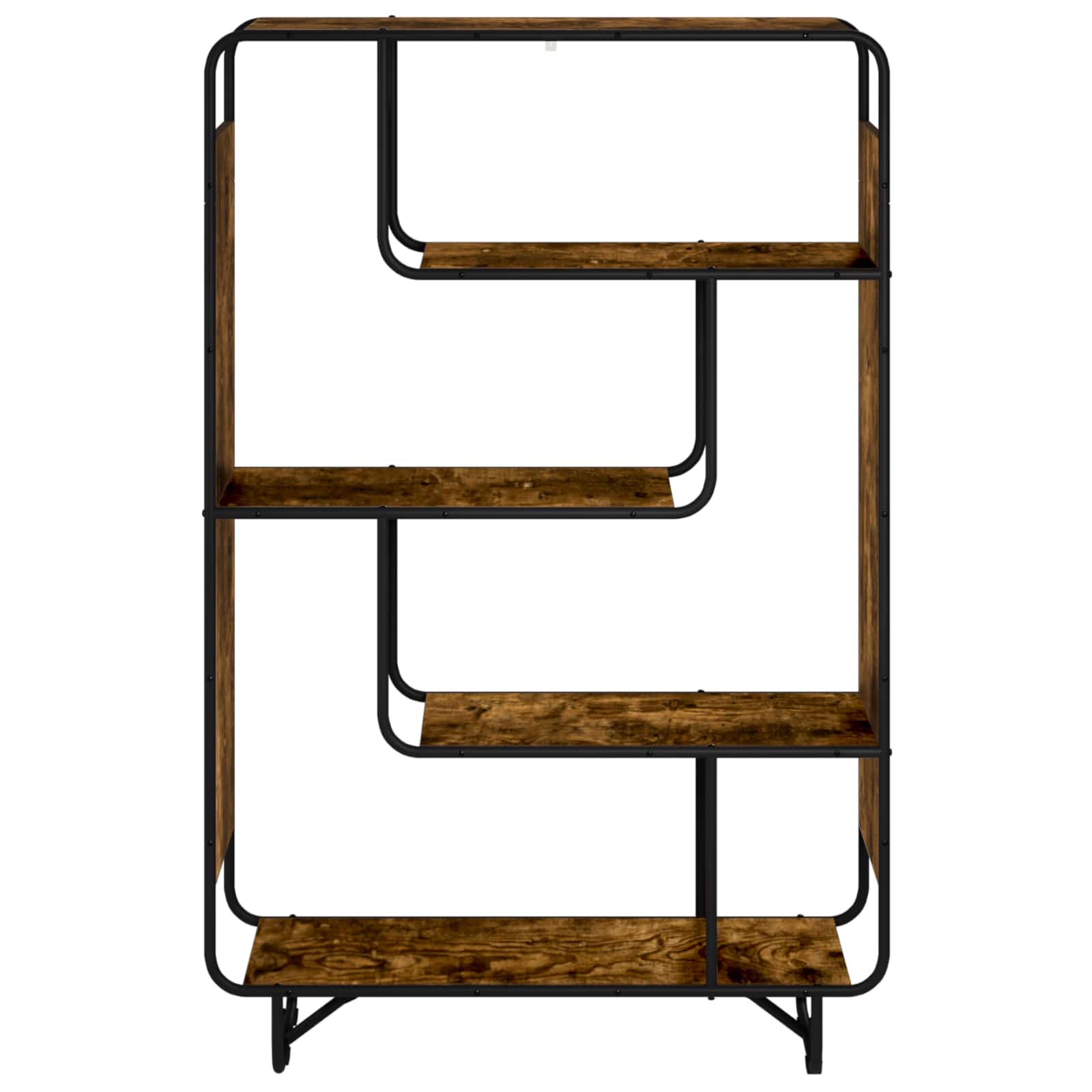 Kõrge kapp Suitsutatud tamm 93.5 x 37.5 x 144 cm Tehispuit