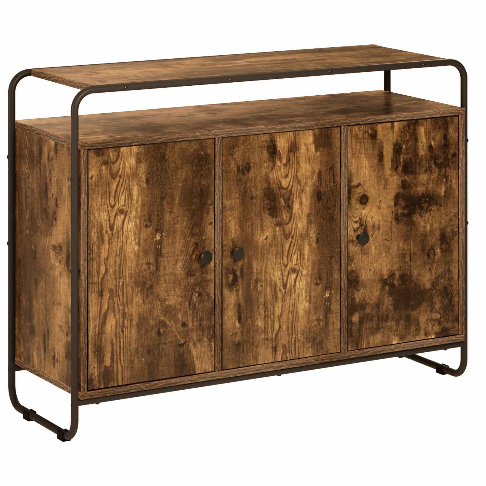 Puhvetkapp Suitsutatud tamm 102 x 35 x 75 cm Tehispuit