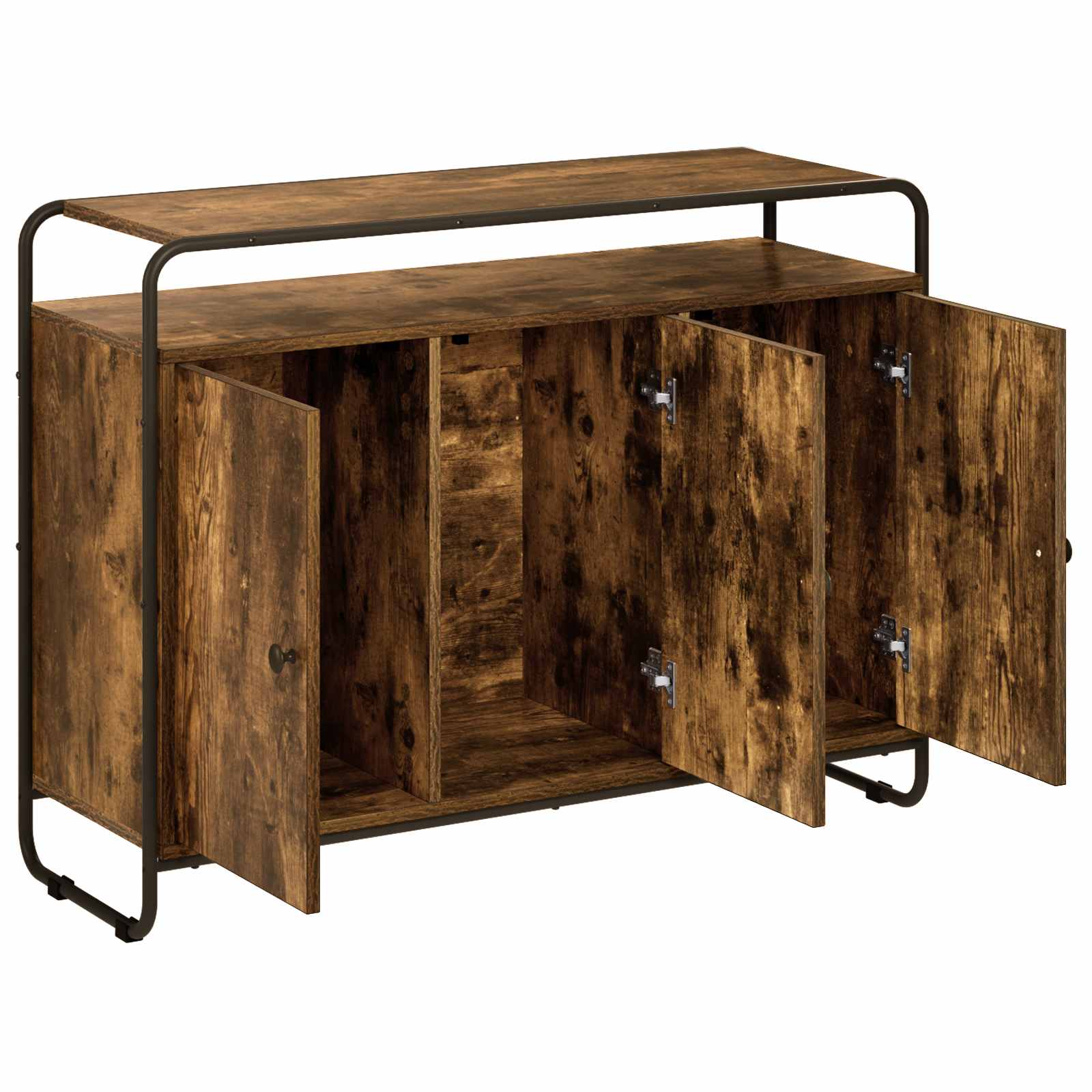 Puhvetkapp Suitsutatud tamm 102 x 35 x 75 cm Tehispuit