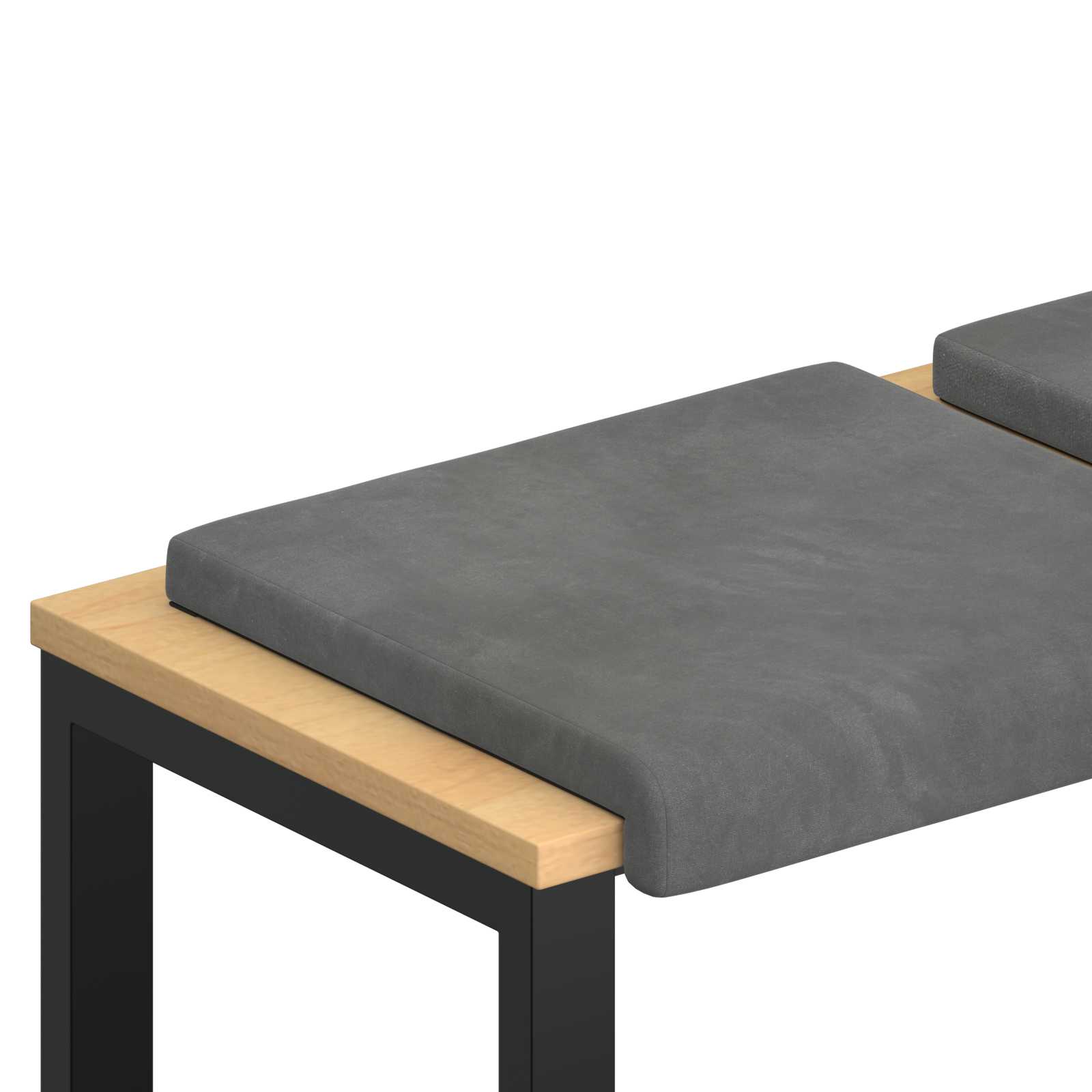 Pingipadja 2 tk Samet Tumehall Sügavus 35 cm